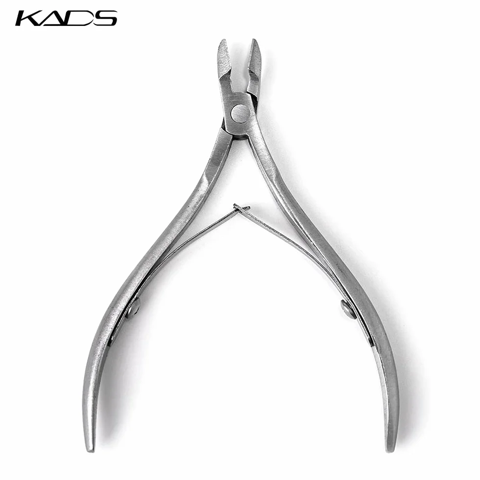 KADS Forbice In Acciaio Inox Nail Cuticle Nipper Cutter Trimmer Art Tool per Pedicure Manicure