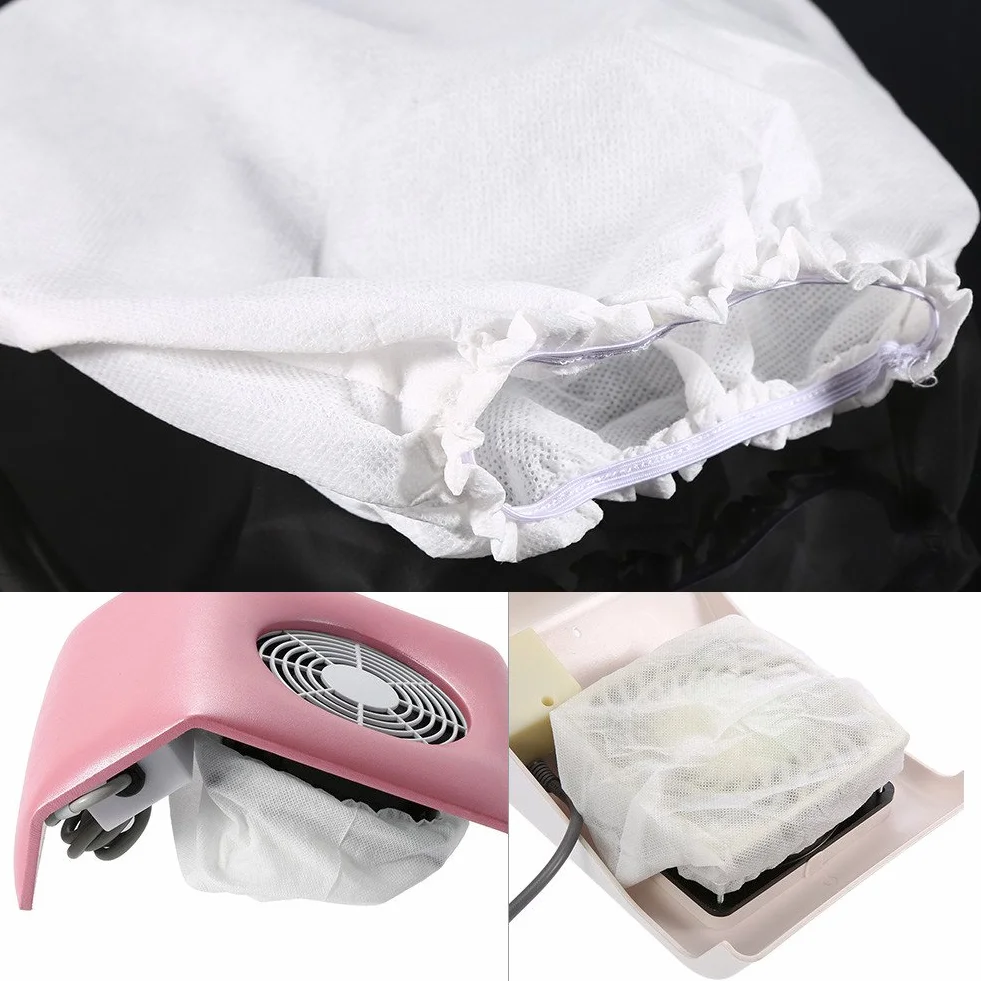 DEWIN Aspiratore Unghie,Sacchetti Aspiratore Unghie Sacchetti per Aspiratore Unghie per tutti i raccoglitori di polvere per nail art 10 Pezzi