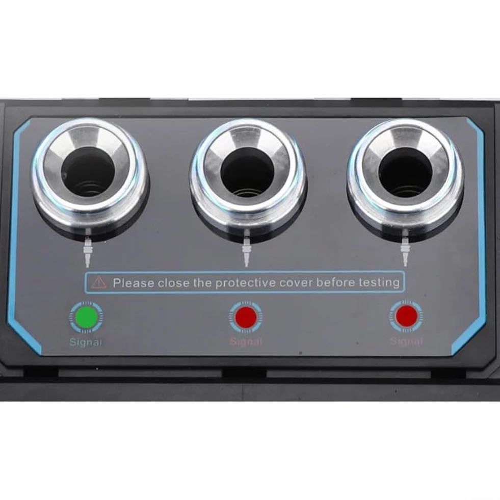 Rilevatore di scintille regolabile 12 V per tester bobina di accensione motore automobilistico 3 fori
