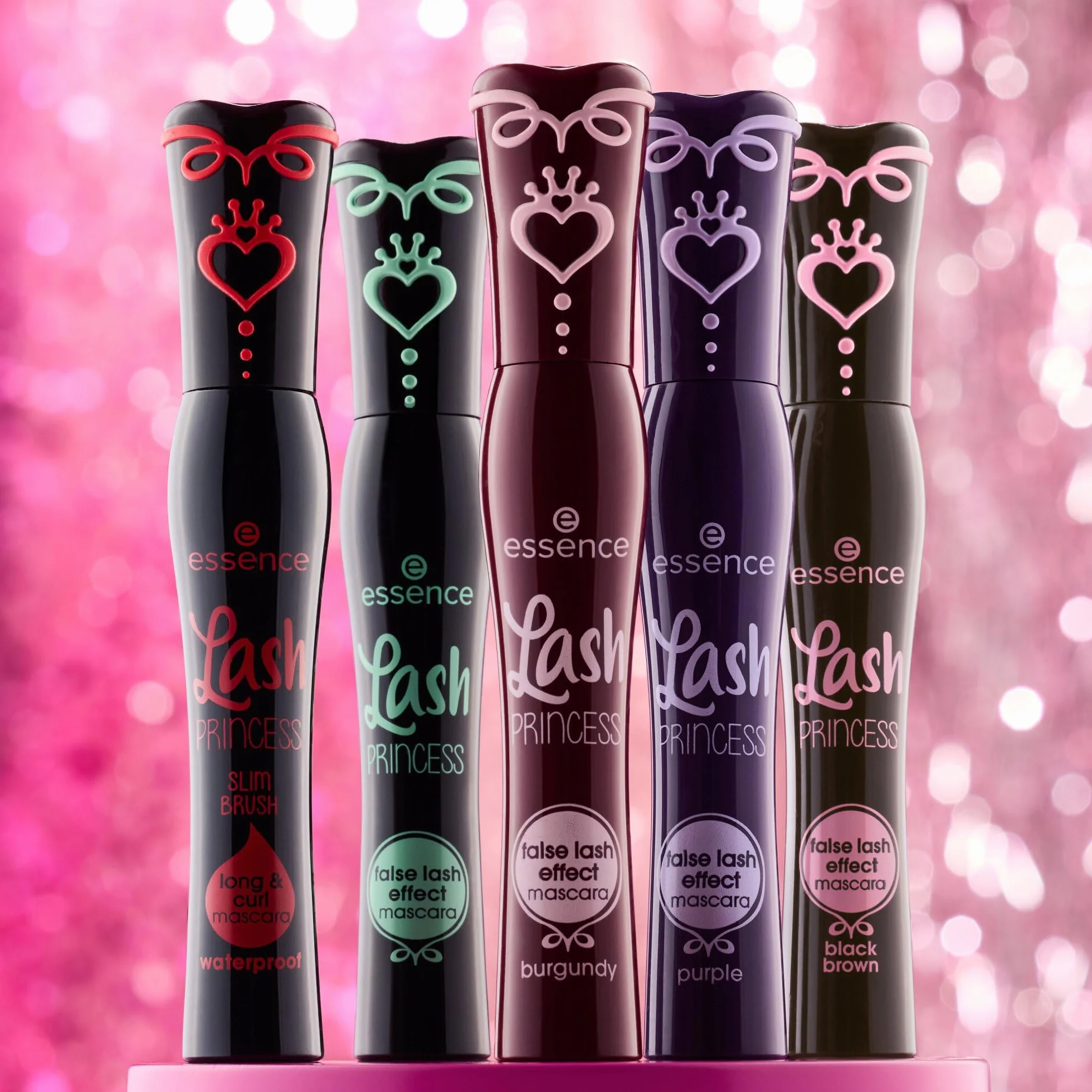 essence Lash PRINCESS false lash effect mascara marrone scuro 12ml volumizzante allungamento