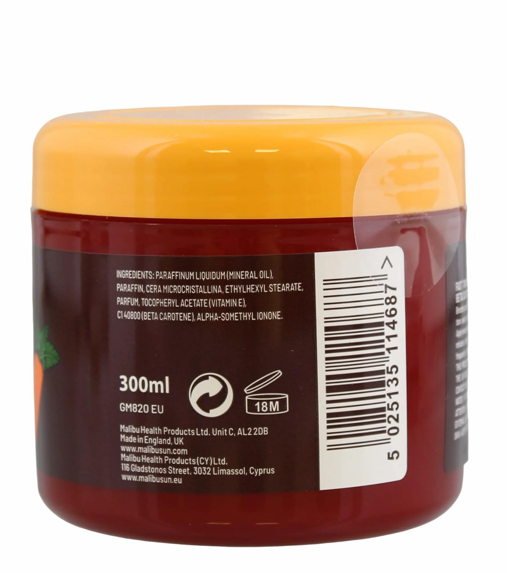 Malibu - Burro abbronzante rapido, 300 mL