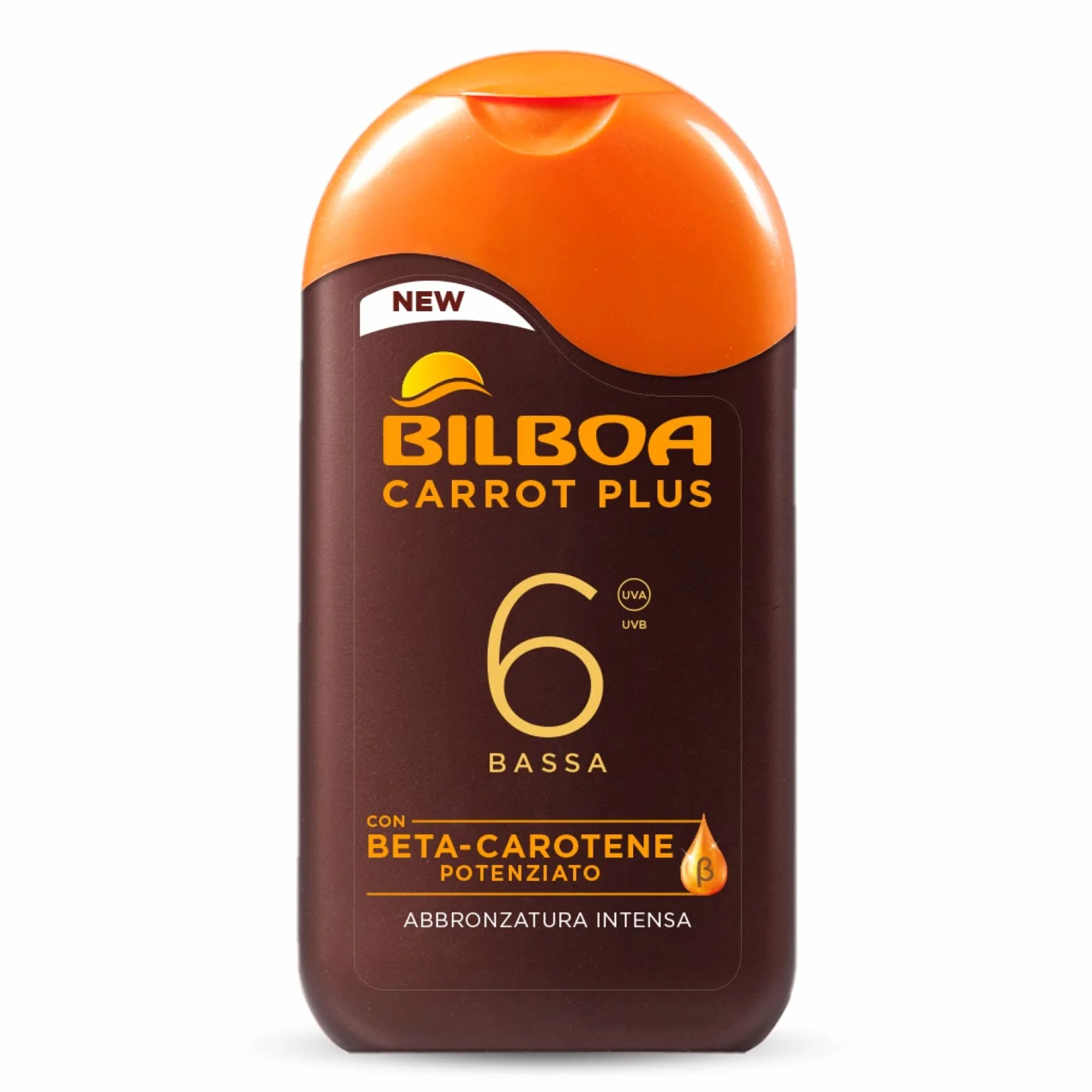 Bilboa Carrot Plus Latte Solare SPF 6 Abbronzante Corpo 200 ml