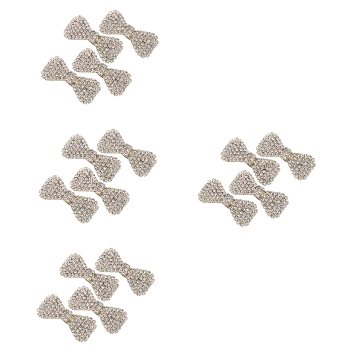VICASKY 16 Pezzi Fermagli Cristallo con Clip per Sposa e Ragazze Accessori per Nozze e Feste