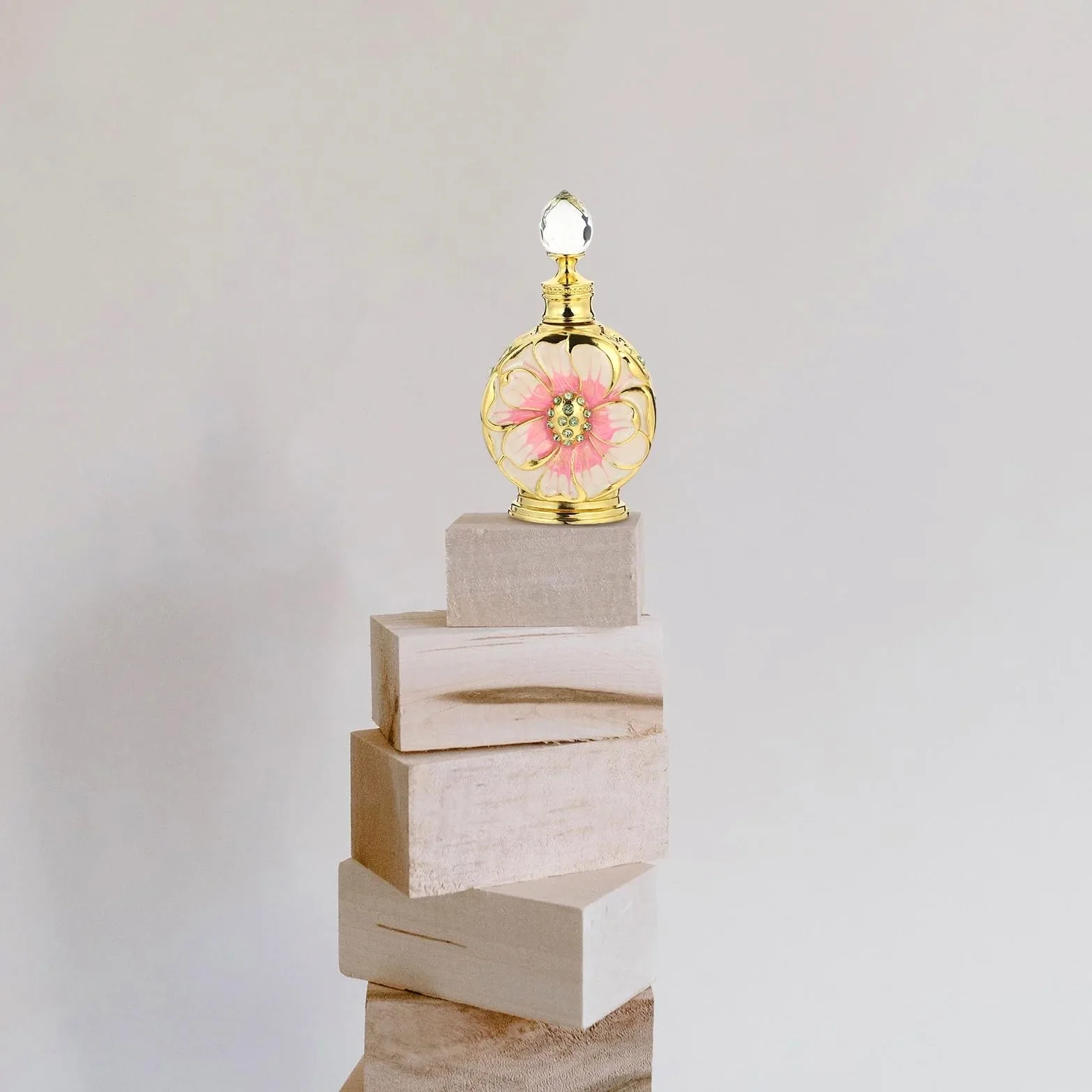 Bottiglia di profumo da 12 ml olio essenziale viaggio, dispenser vuoto in vetro, contenitore conservazione sicura vintage con chiusura ermetica Per Feste E Banchetti