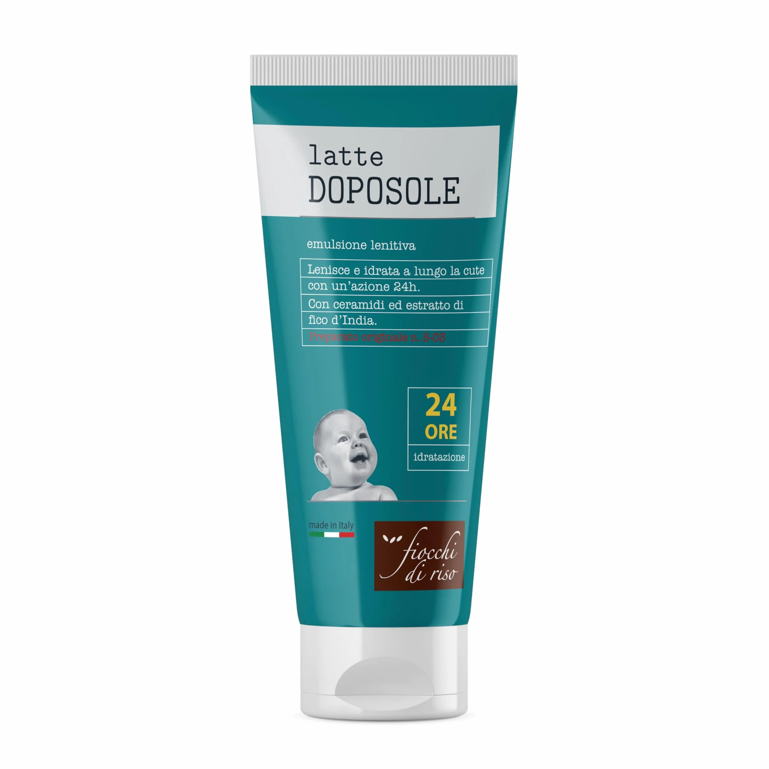 Latte DOPOSOLE Fiocchi di Riso 140ml Idratazione Cute