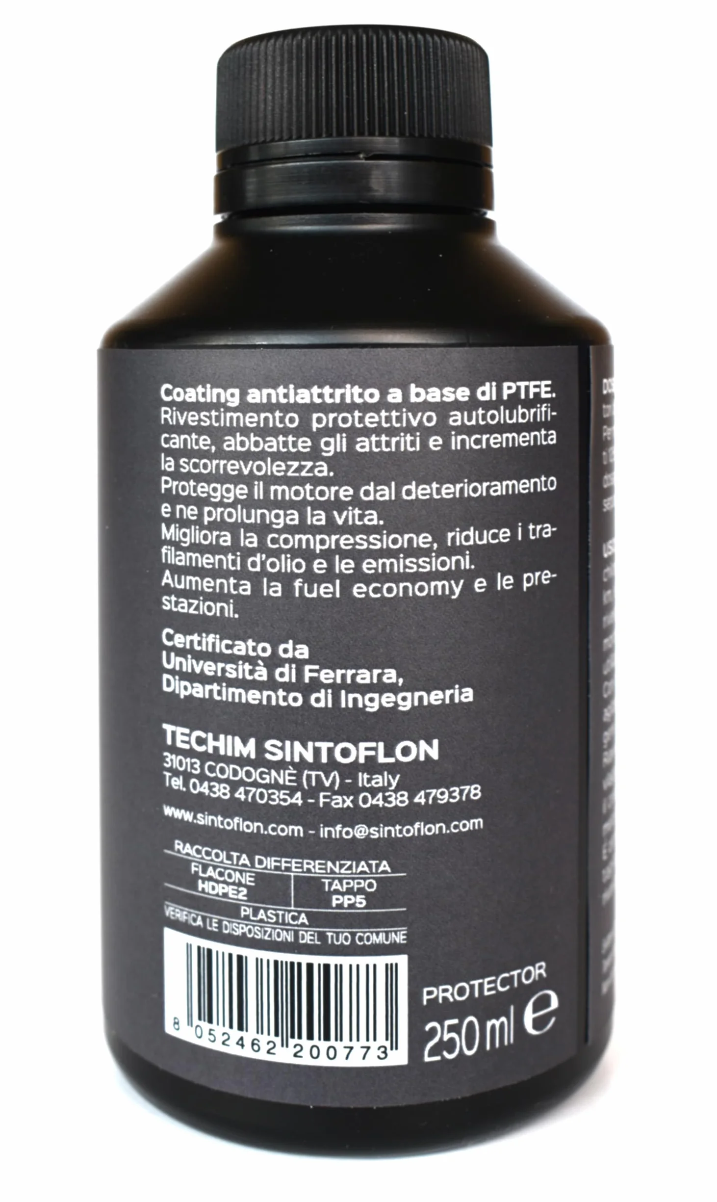SINTOFLON PROTECTOR Tratt.motore Sec.Fase Fl.250 ml