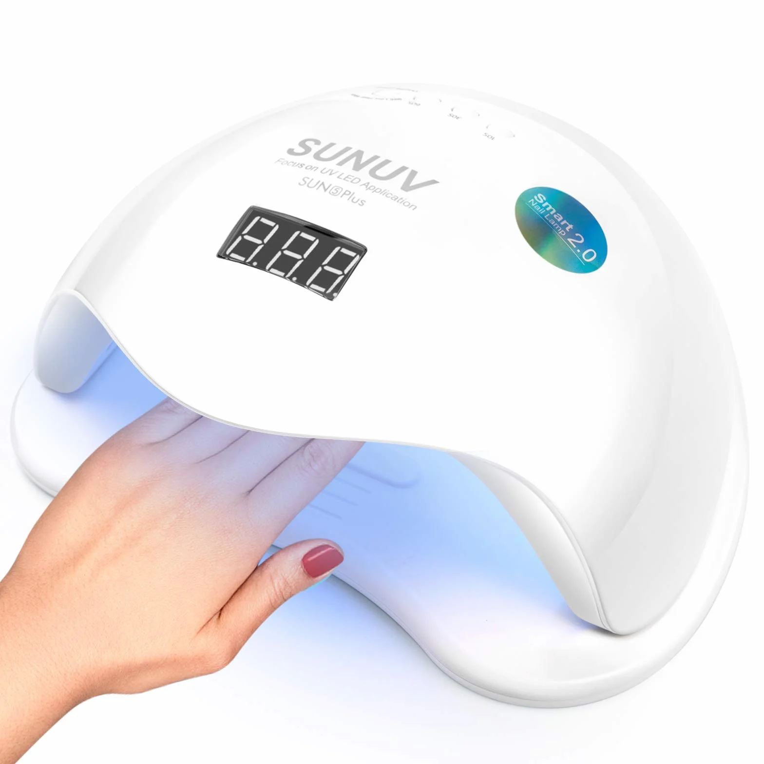 SUNUV Lampada UV LED per Unghie Professionale con Sensore Automatico per Manicure e Pedicure