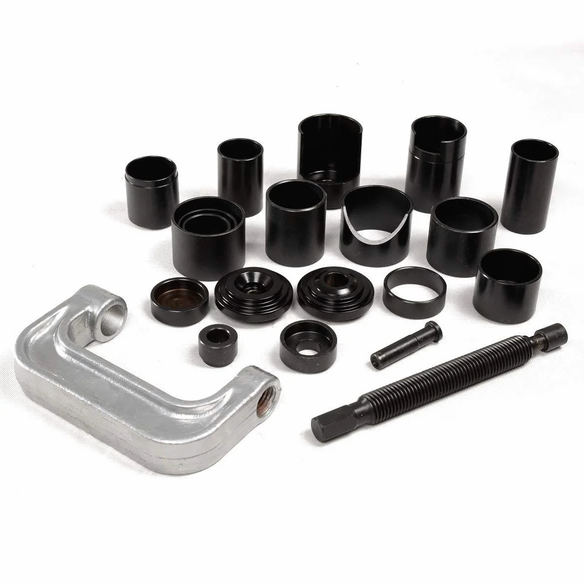 DAYUAN Kit di Pressa per Giunti Sferici 21 pezzi, Set Rimozione Giunti Sferici per Veicoli 2WD/4WD