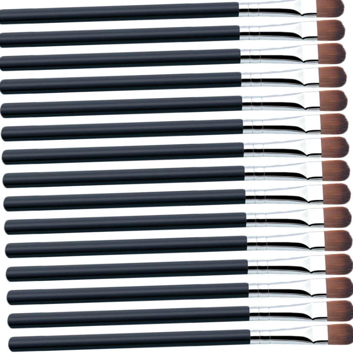 100pezzi Pennello per Ombretto da Donna Strumento per Trucco degli Occhi Cosmetico per Sfumare Realizzato Materiali Resistenti Facile da Portare in Borsa