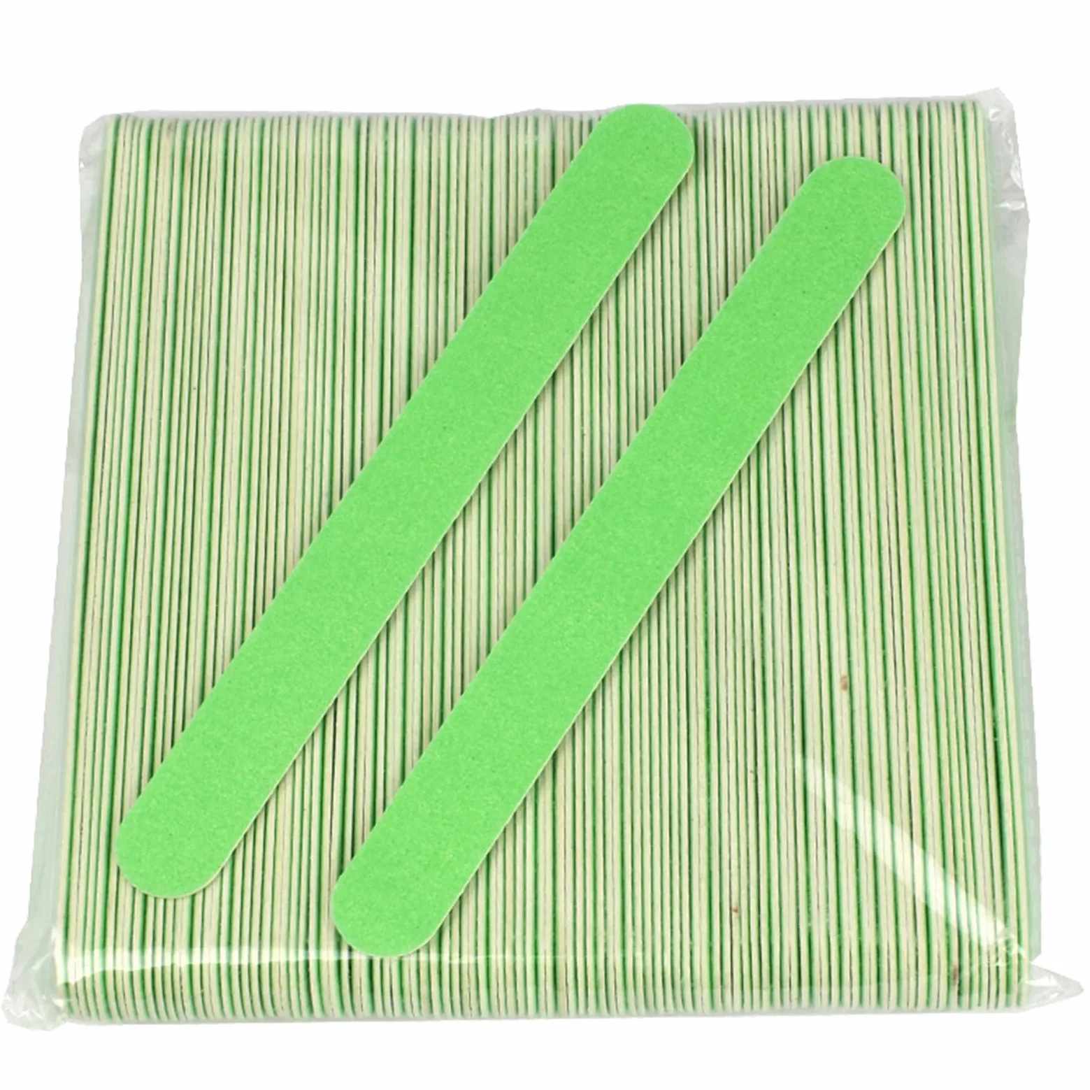 Lima per unghie, buffer per unghie, Lima for unghie in legno da 100 pezzi compatibile con la lucidatura delle unghie in gel for manicure 180/240
