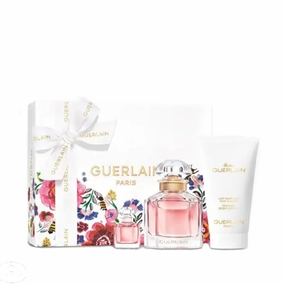 SET MON GUERLAIN EDP 50ML+BODY 75ML+MINI 5ML@