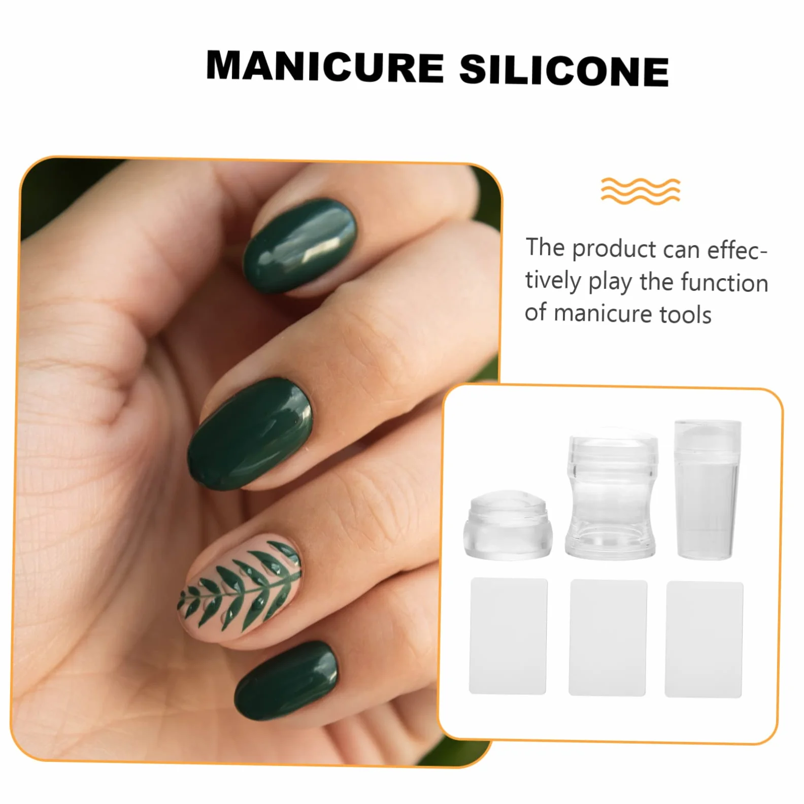 FRCOLOR 12 Set Di Stampini Per Nail Art Strumenti Per Manicure E Timbratura Con 10 Timbri Per Unghie Raschietto Sicuri Per La Pelle E Adatti A Tutte Le Età.