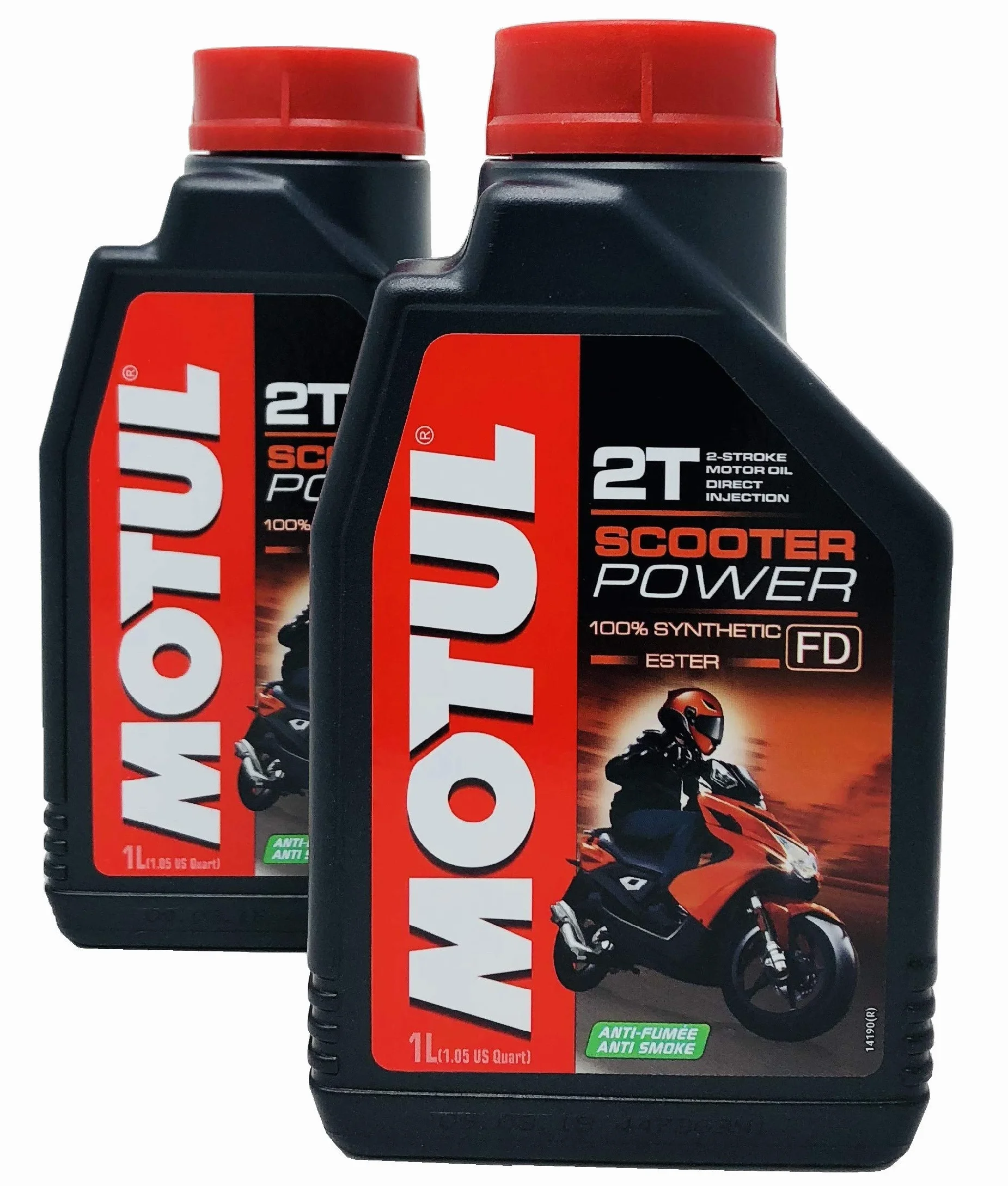 MOTUL SCOOTER POWER 2T 100% SINTETICO ESTER 2 x 1L