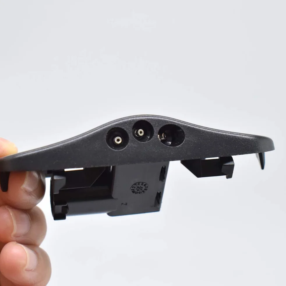 Ugello Lavacristallo per Audi A1 8X A4 B8 Q3 Q5 Q7 4L TT, 2 Pezzi, Plastica Nero