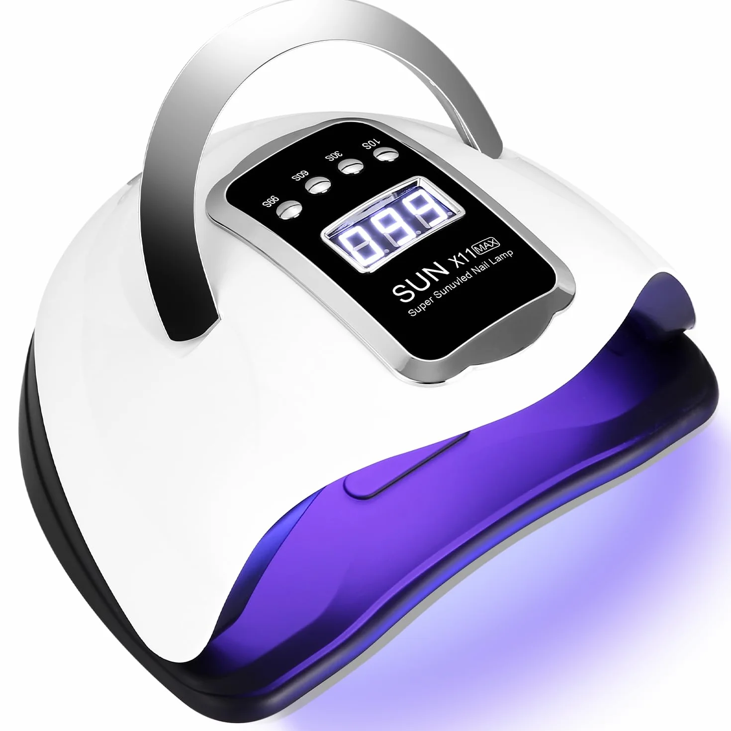 Lampada UV LED Unghie 280W Professionale Semipermanente con Sensore e Schermo 4 Timer