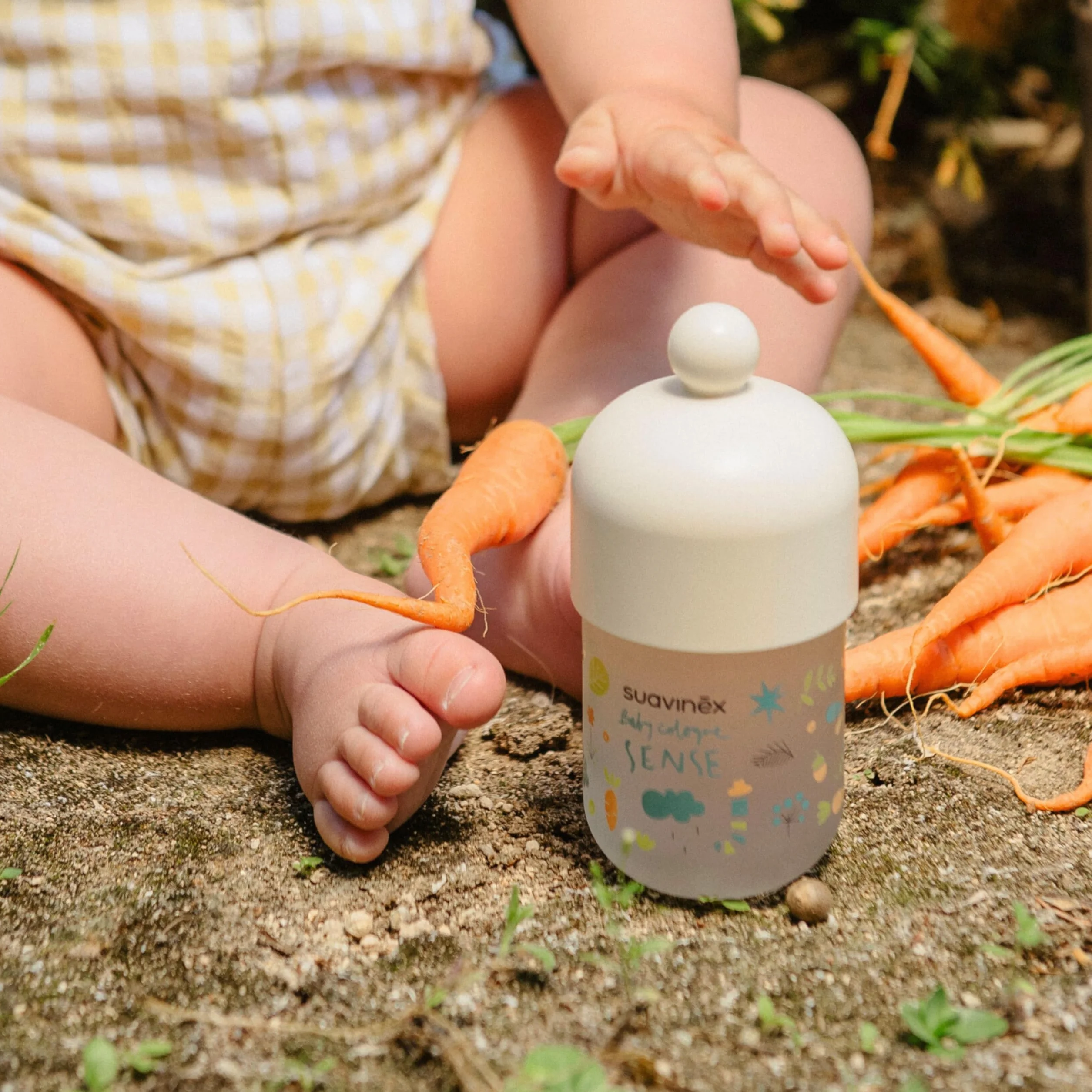 Suavinex Baby Colonia Sense Colonia Senza Alcool 100 ml per Neonati Bambini Pelli Sensibili