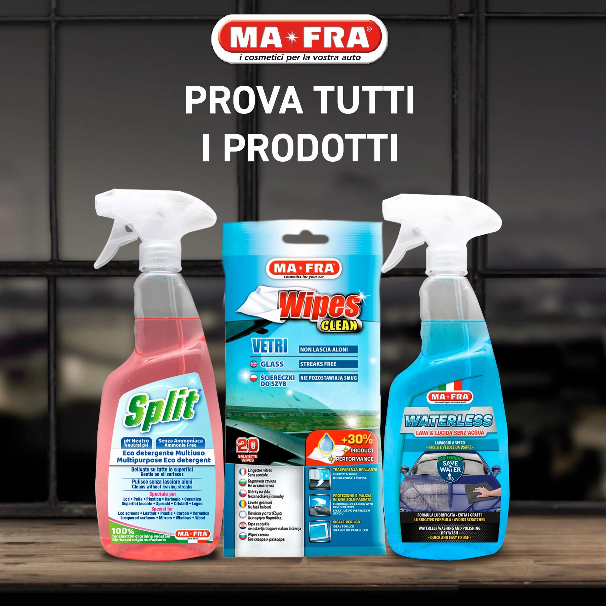 MAFRA Cera Liquida Superveloce 500 ml Last Touch Express 2.0 Rifinitura Carrozzeria Auto