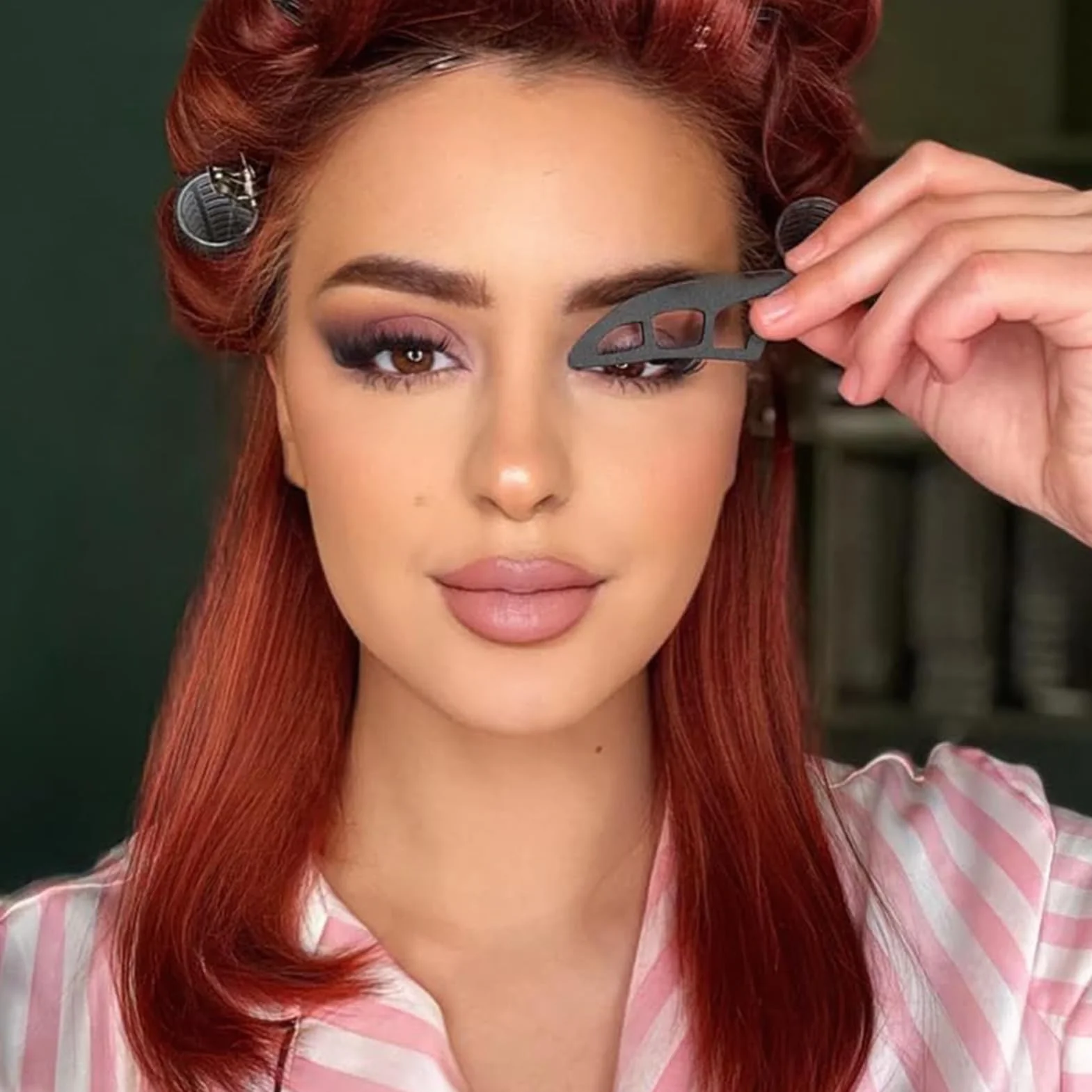 Eyetour Honeshadow Tool, Eyetour Il Tuo Glam Bestie, Modello Di Eyeliner Per Donne, Stencil Per Trucco Rapido, Strumento Per Il Trucco Degli Occhi Per Ombretto, Stencil Per Ombretto Per Gli Occhi