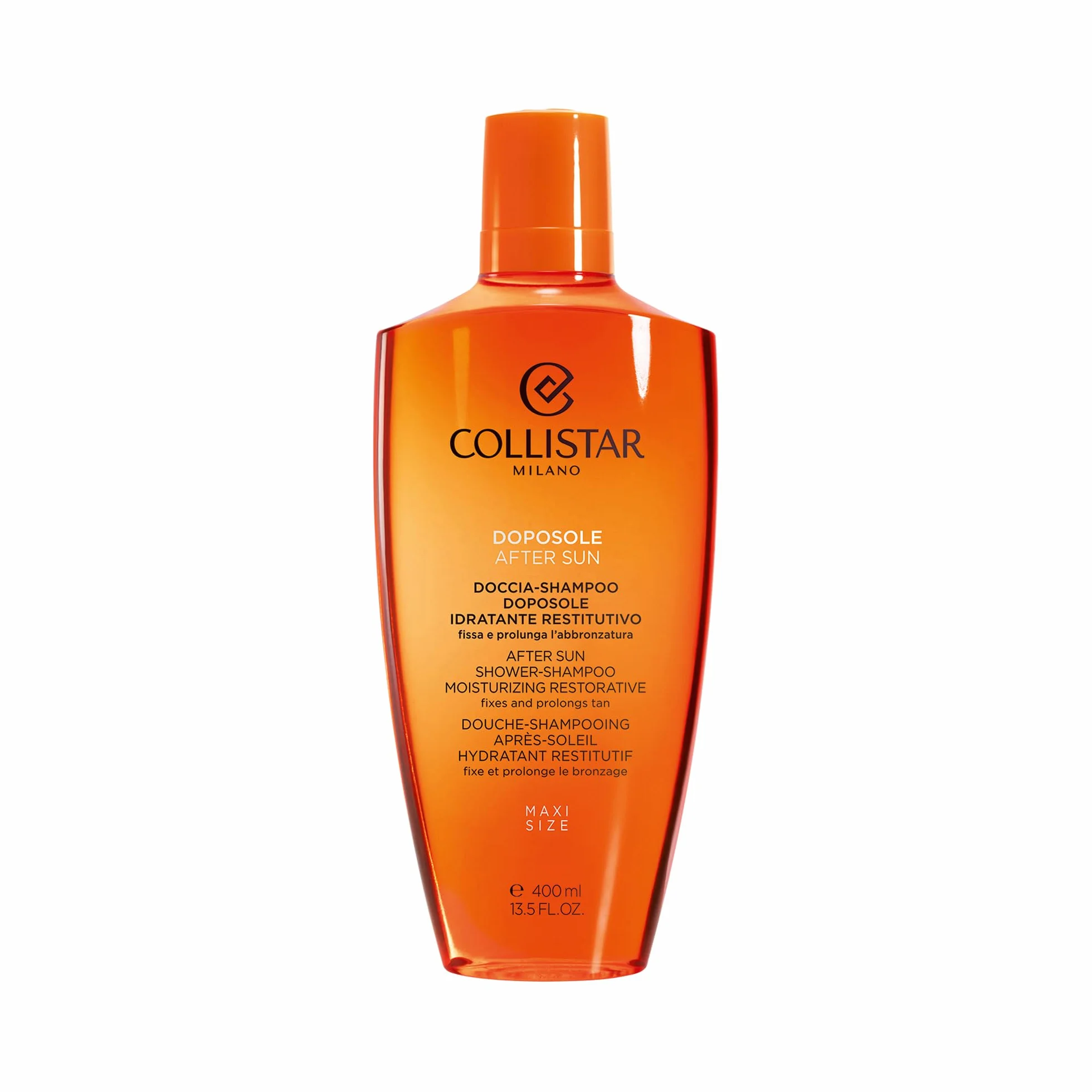 Collistar Cofanetto Regalo Doposole, Balsamo Idratante Restitutivo 200ml + Doccia-Shampoo Doposole 150ml,Lenisce la Pelle, Prolunga l'Abbronzatura