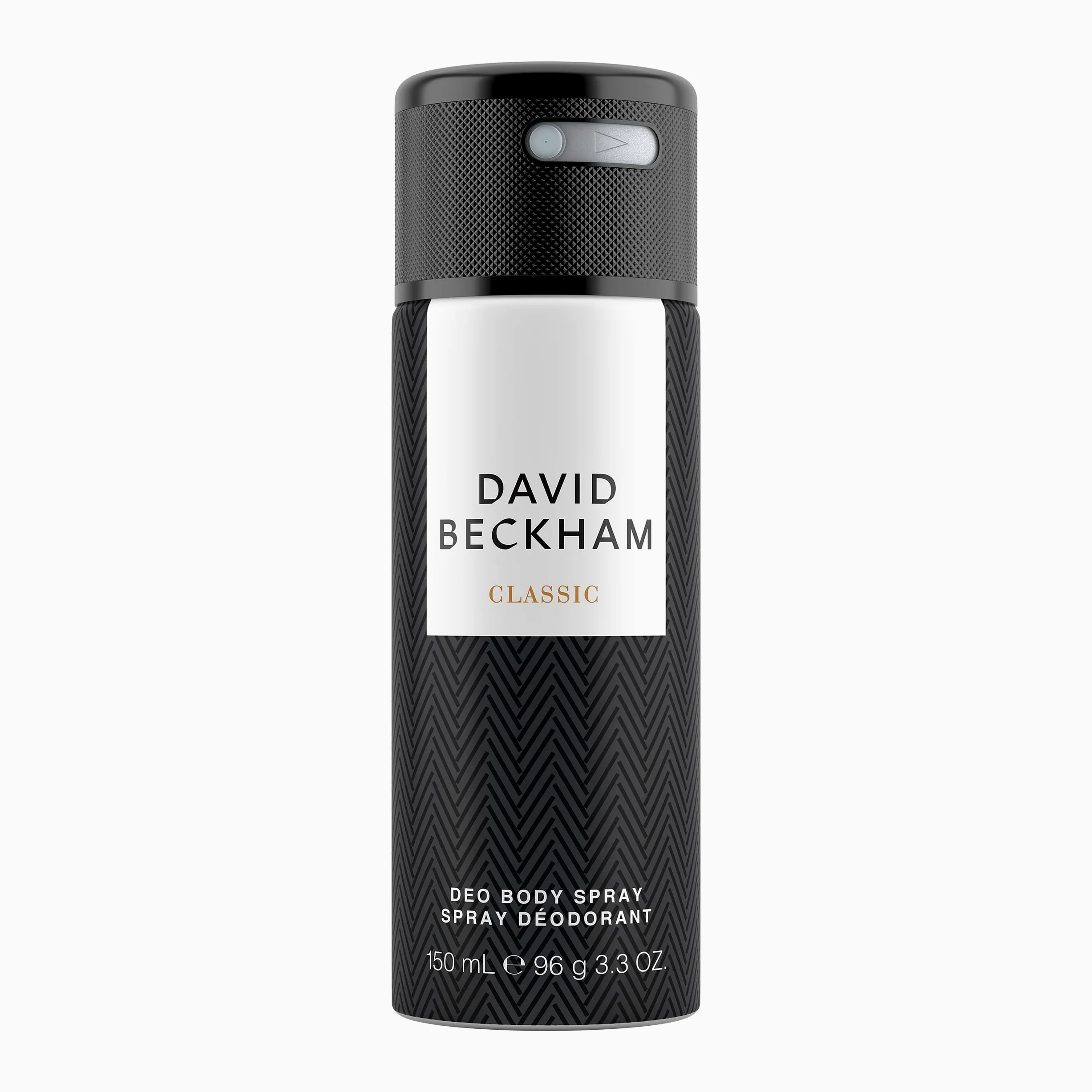 David Beckham Classic Gents Deodorante Spray Corpo Anti-Traspirante per Uomo, Confezione da 3 150 ml