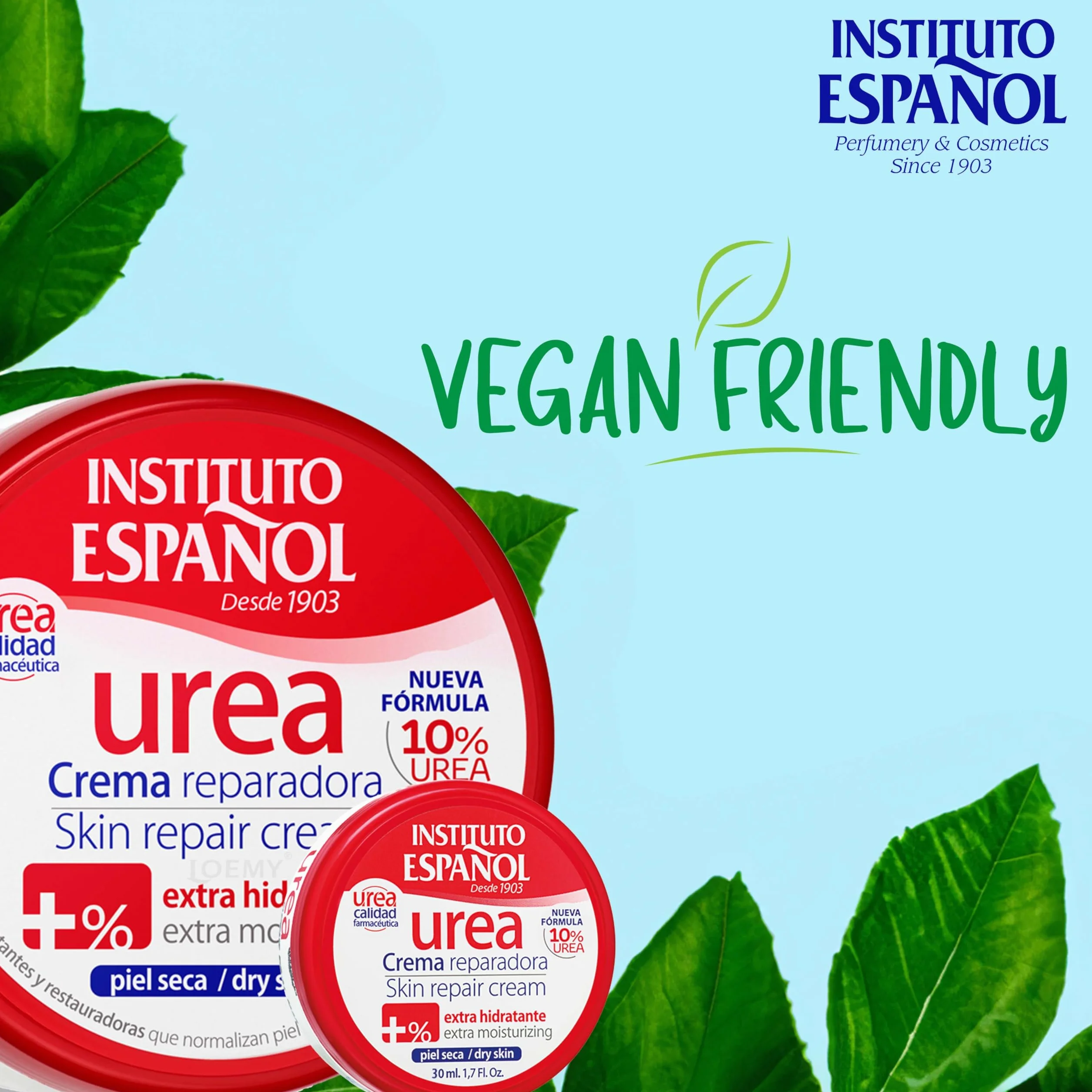 Instituto Español Crema Corpo Idratante per Pelle Secca e Screpolata, Crema Mani, Piedi, Rigenerante per Pelle Ruvidità, Tattamento Quotidiano con Alto Contenuto di Urea, Set Viaggio 430ml