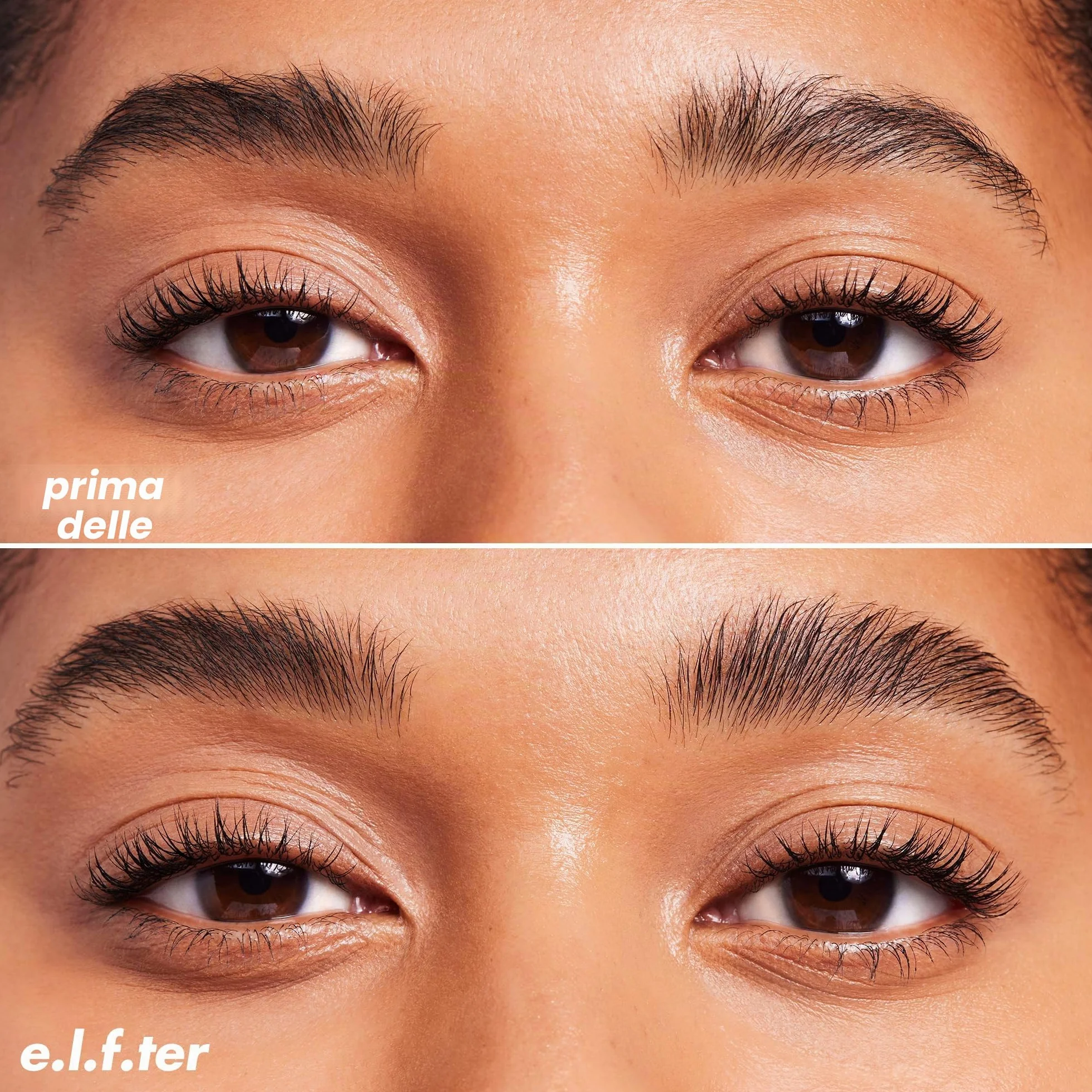 e.l.f. Brow Laminating Gel, gel per sopracciglia ad asciugatura invisibile, fissaggio forte resistente all’acqua, effetto laminato, vegano