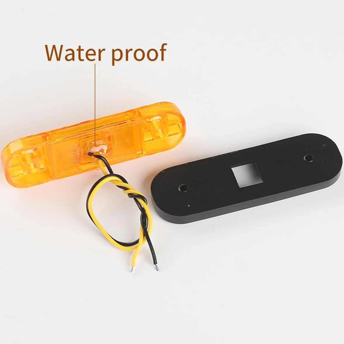 Luci di posizione laterali LED 10pcs 12V-24V IP65 impermeabili indicatori di direzione per auto camion