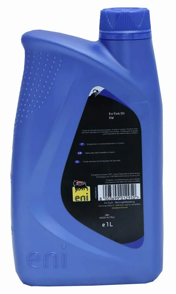 ENI Olio per Forcella 5W 1L Ammortizzatore