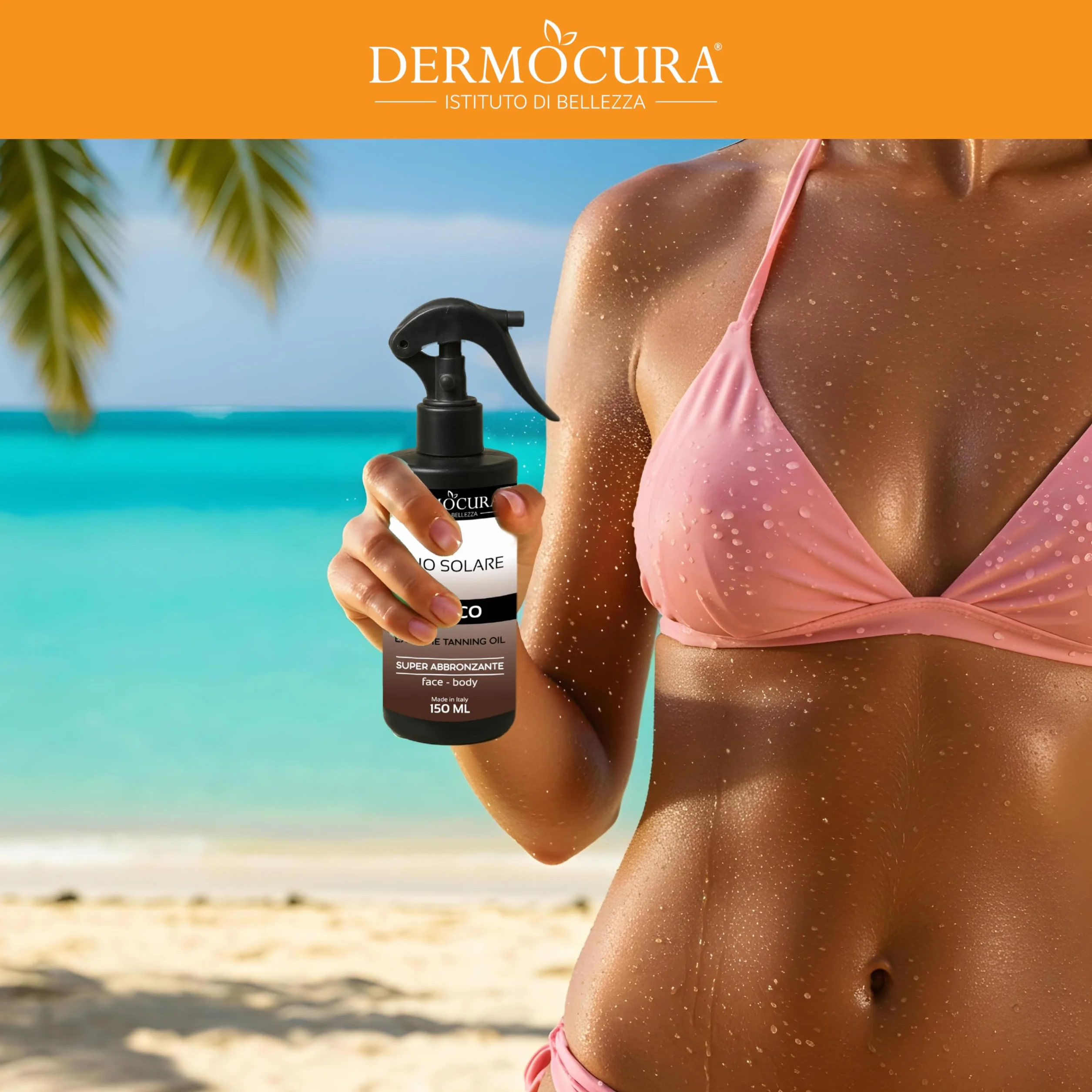 Dermocura Olio Super Abbronzante Corpo Estremo al Cocco Spray Idroante 150 ml