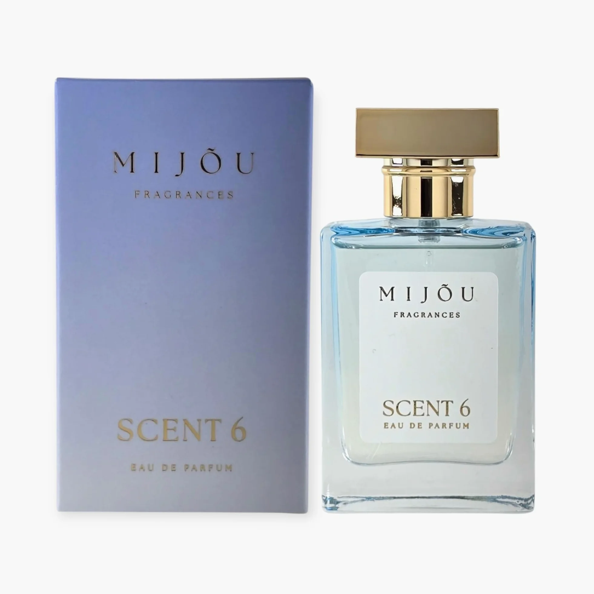 MIJÕU Scent 6 Eau de Parfum (50ml) – Tonificante profumo unisex con limone, menta e basilico – Profumo fresco di nicchia aromatico-citrica, ideale per l'estate