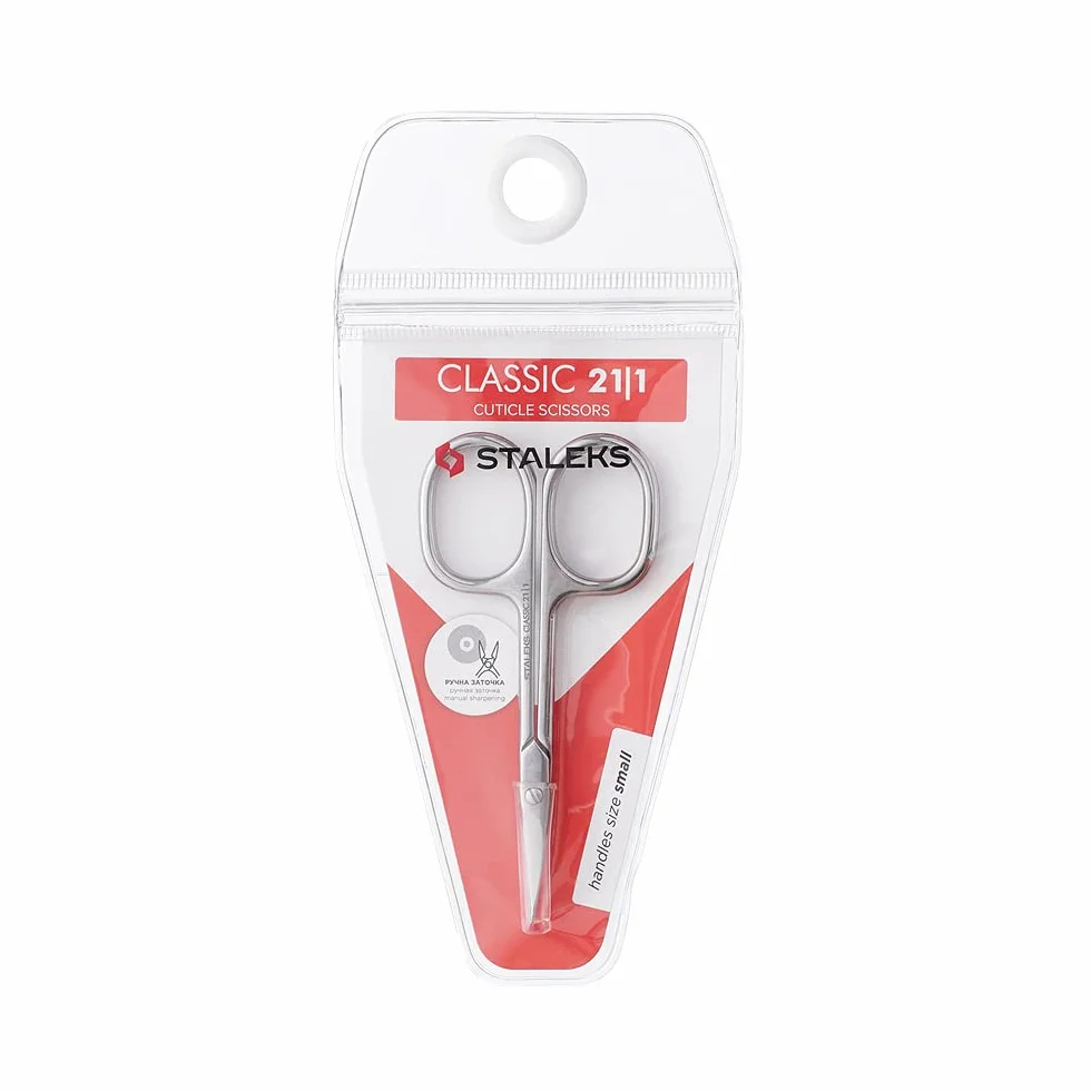 STALEKS Forbici per Pelle Cuticole Classic 21 Type 1 SC-21/1