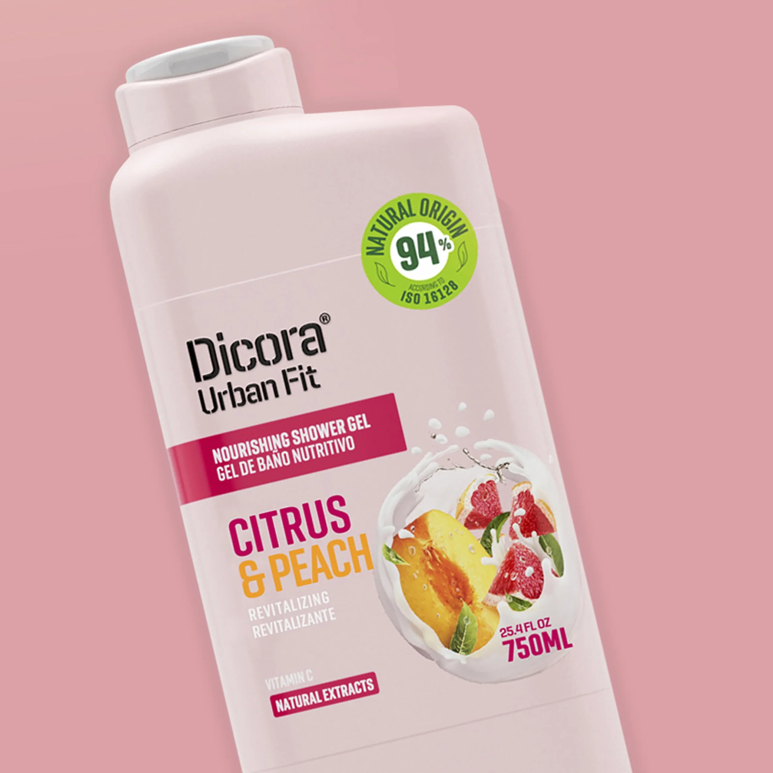 Dicora Gel Da Bagno Vitamina C Agrumi & Pesca 750 Ml