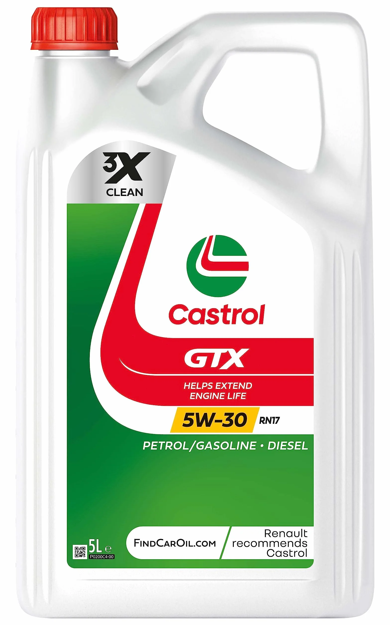 Castrol GTX 5W-30 RN17 Olio Motore 5L