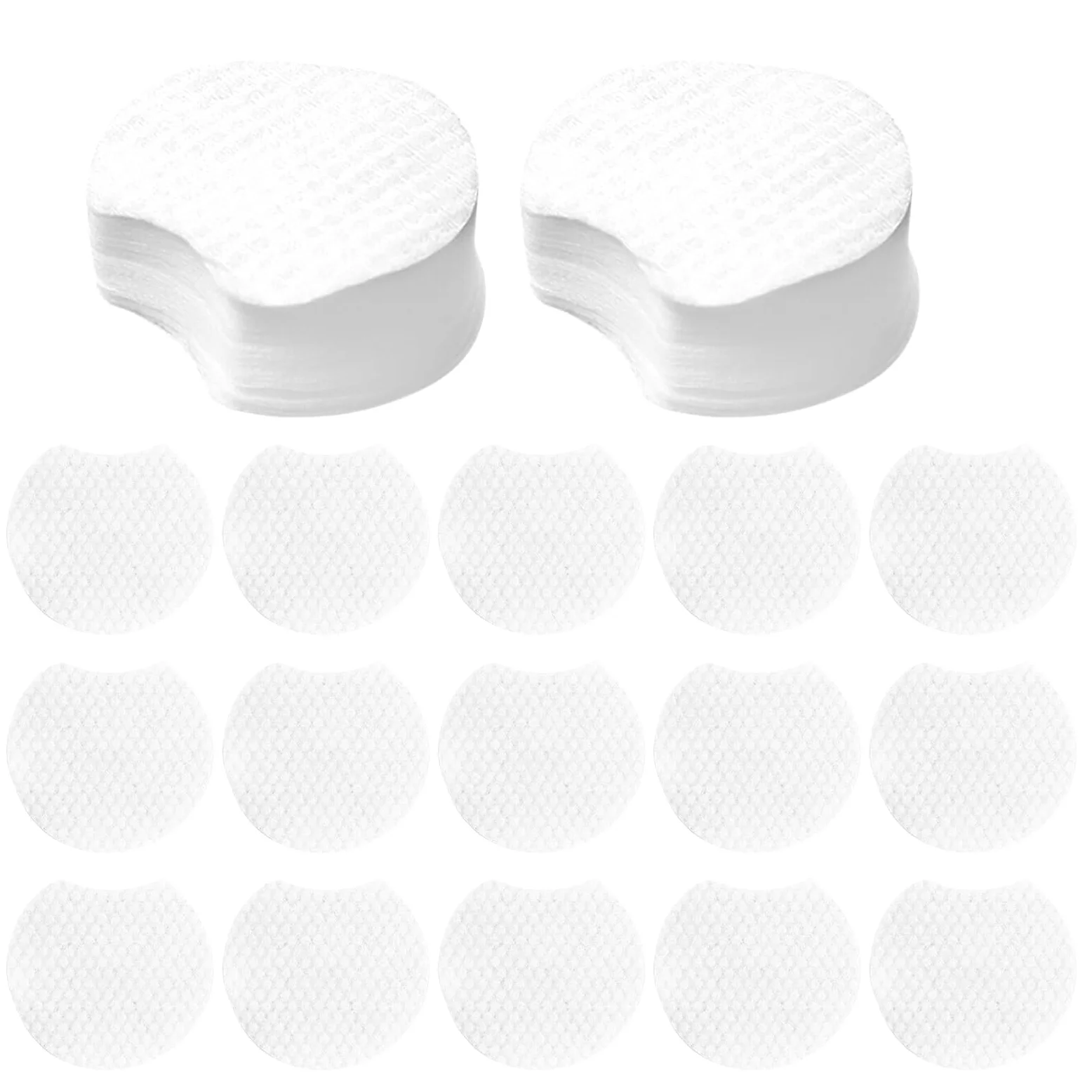 Dischetti Struccanti Monouso Non Tessuto 2400 Pezzi Morbidi e Spessi per Viso e Occhi Delicati Salviette Struccanti Portatili per Viaggi e Rimozione Trucco Unghie