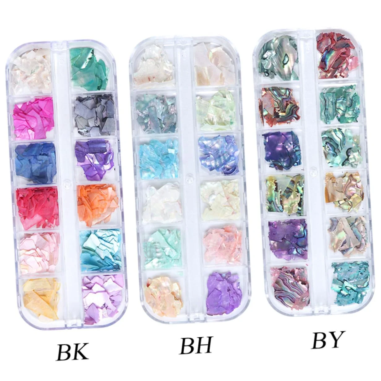 Didiseaon 3 Set Toppa Glitterata Per Unghie Punte Per Trapano Per Unghie Fascino Fiocco Decorazioni Unghie Decorazioni Per Unghie Accessori Chiodatrice Decorazione Delle Unghie 3 Scatole*3