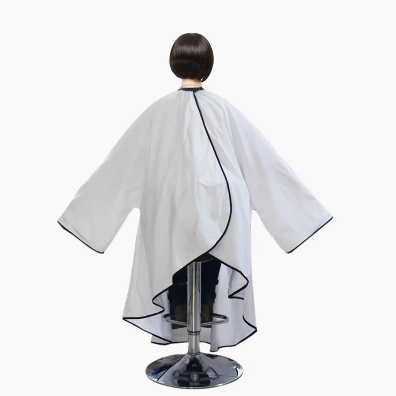 Mantella Parrucchiere Mantella da taglio impermeabile a maniche lunghe | Grembiule da salone professionale 145x165 cm