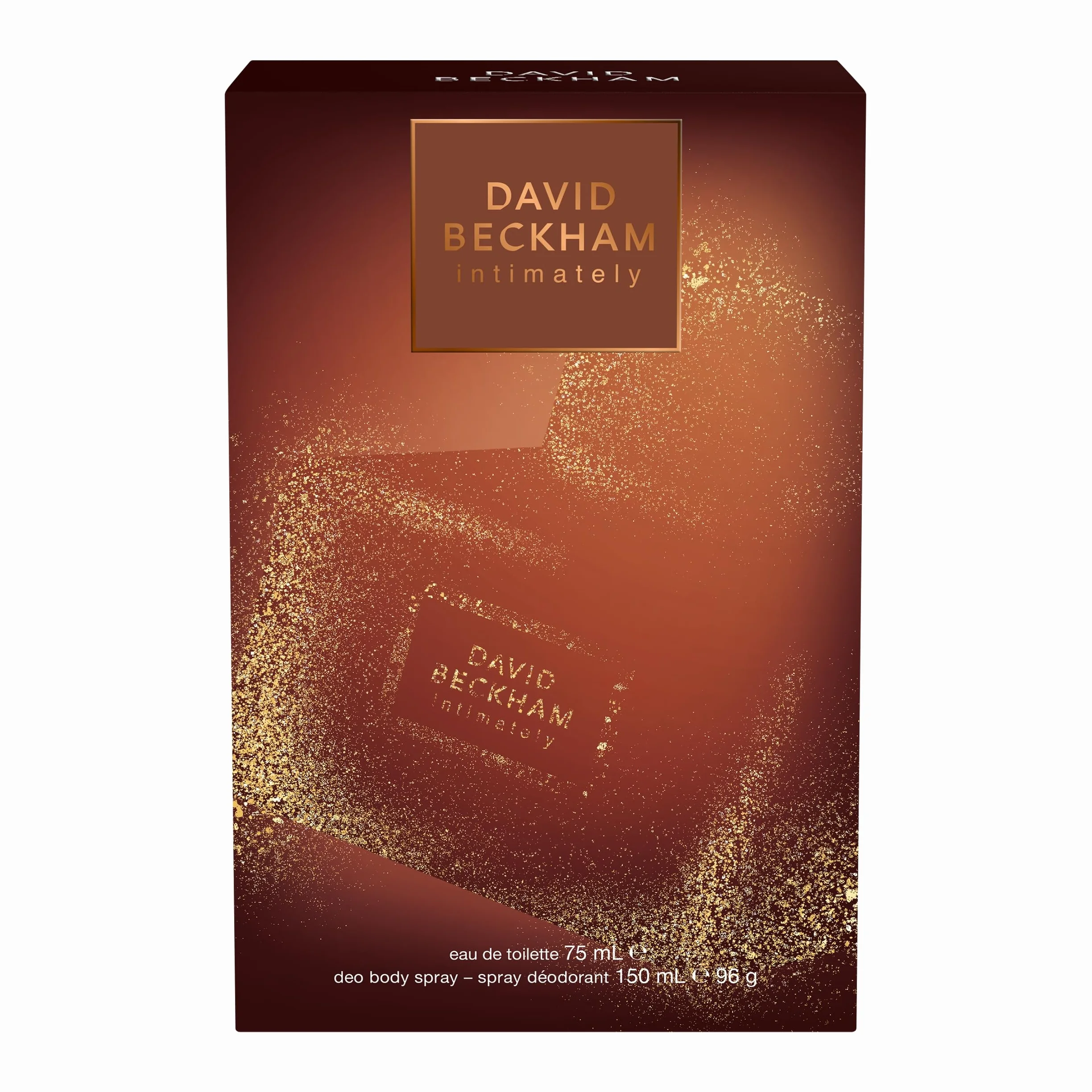 David Beckham Confezione Regalo Intimately, Eau de Toilette 30ml & Deodorante Spray 150ml, Fragranza Aromatica Ambrata per Lui