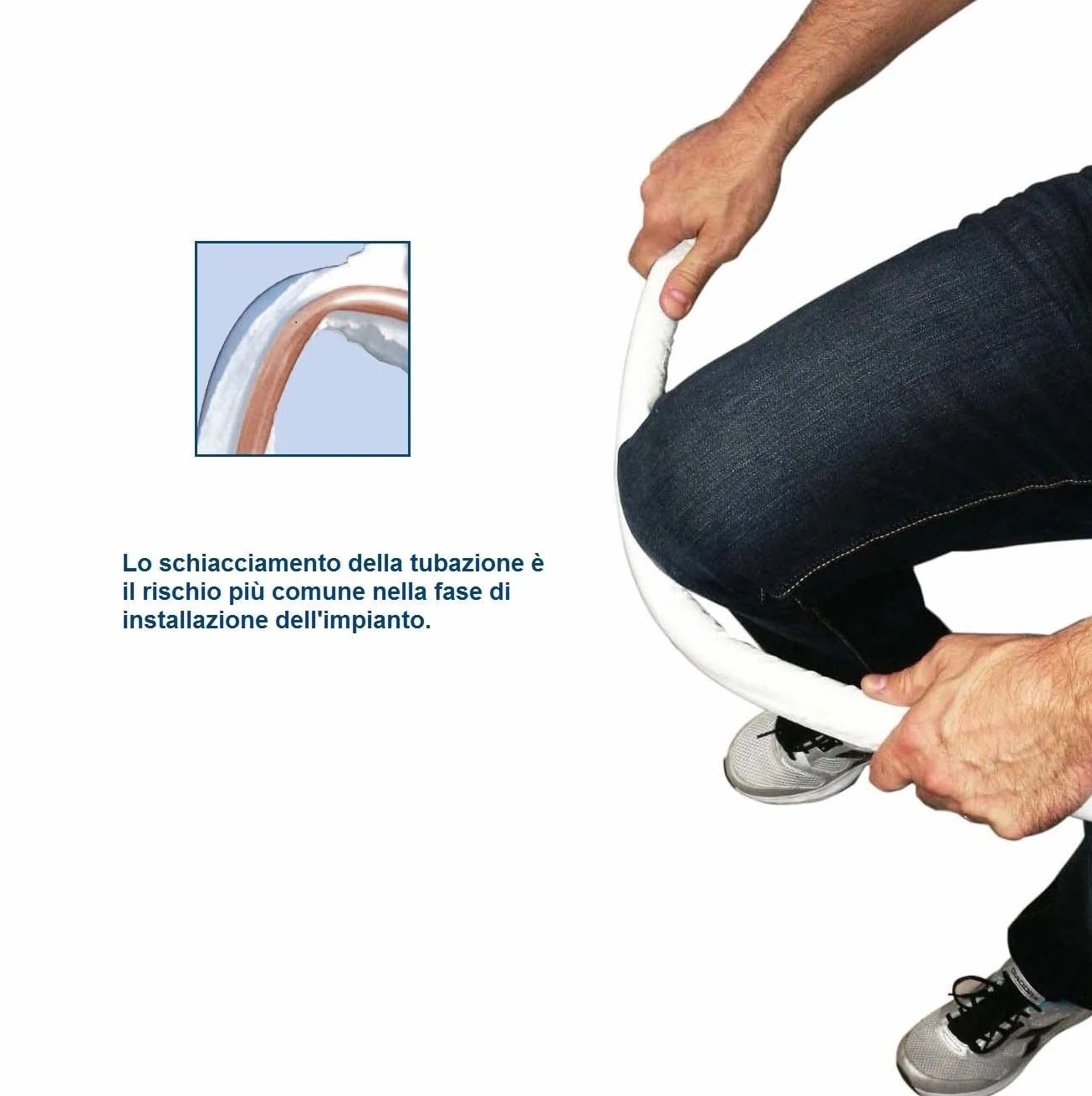 Kit Curvatubi Piegatubi Tubi in Rame per Condizionamento Sonde 1/4-3/8-1/2-5/8