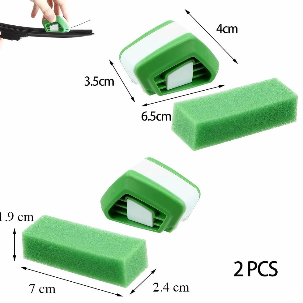 Strumenti di Riparazione per Tergicristalli 2 Pezzi con Spugna, Taglierina per Auto