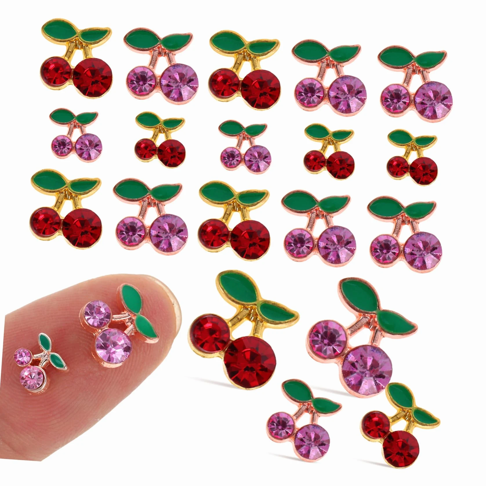3 Set Charm Per Unghie Decorazioni Per Nail Art Accessori Manicure Per Donne Design Creativo E Unico Per Unghie Eleganti E Accattivanti 32 Pezzi*3