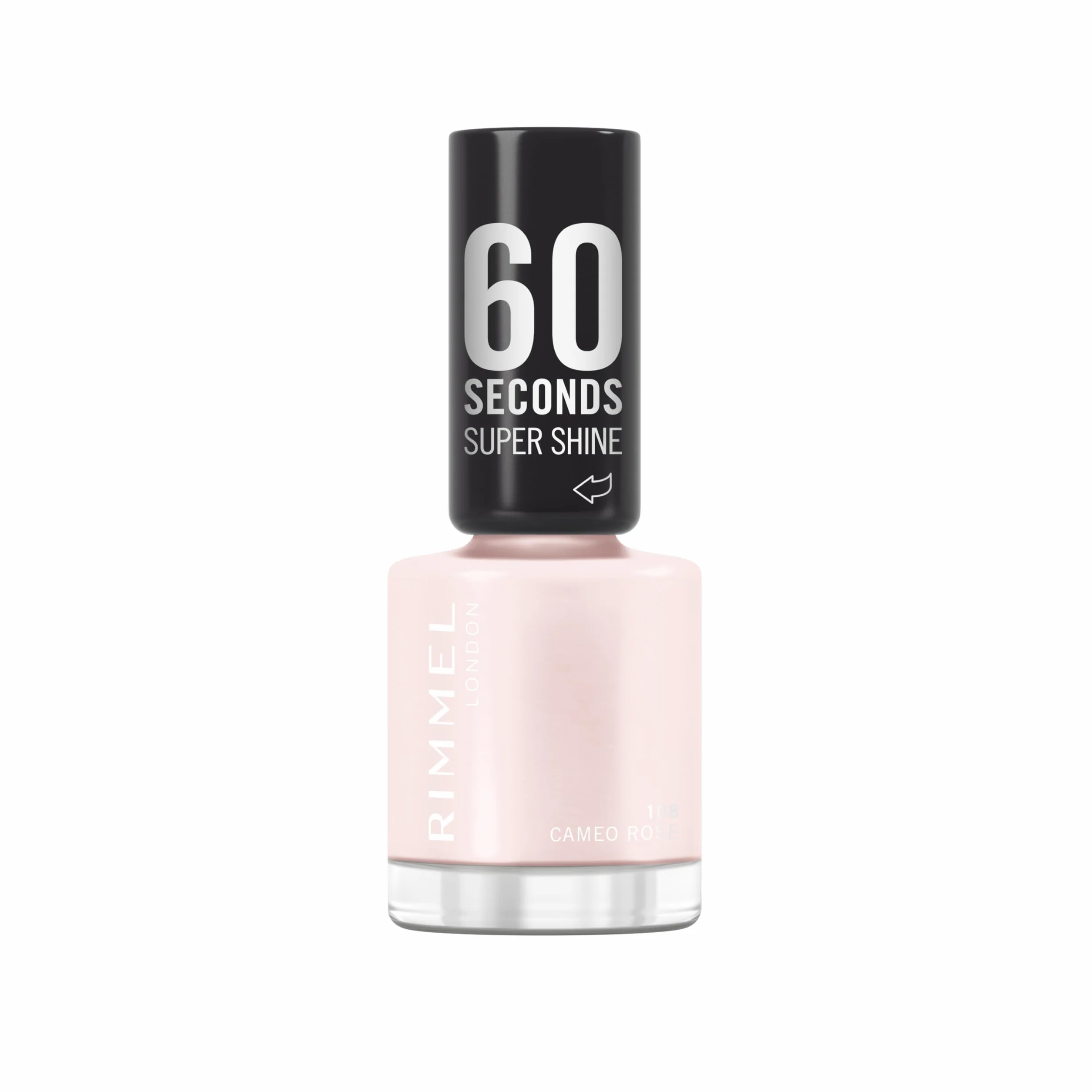 Rimmel 60 Seconds Super Shine Smalto 8 ml 108 Cameo Rose