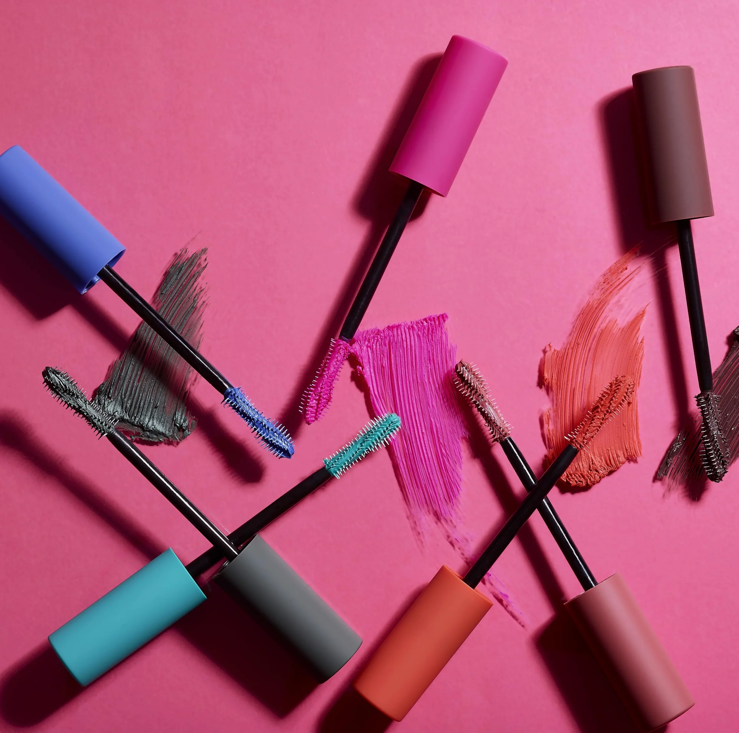 3INA MAKEUP - The Color Mascara 482 + The Color Mascara 793 + The Color Mascara 850 - Viola - Turchese - Blu - Mascara Colorato con Cheratina Vegetale - Mascara Volumizzante - Vegan - Cruelty Free