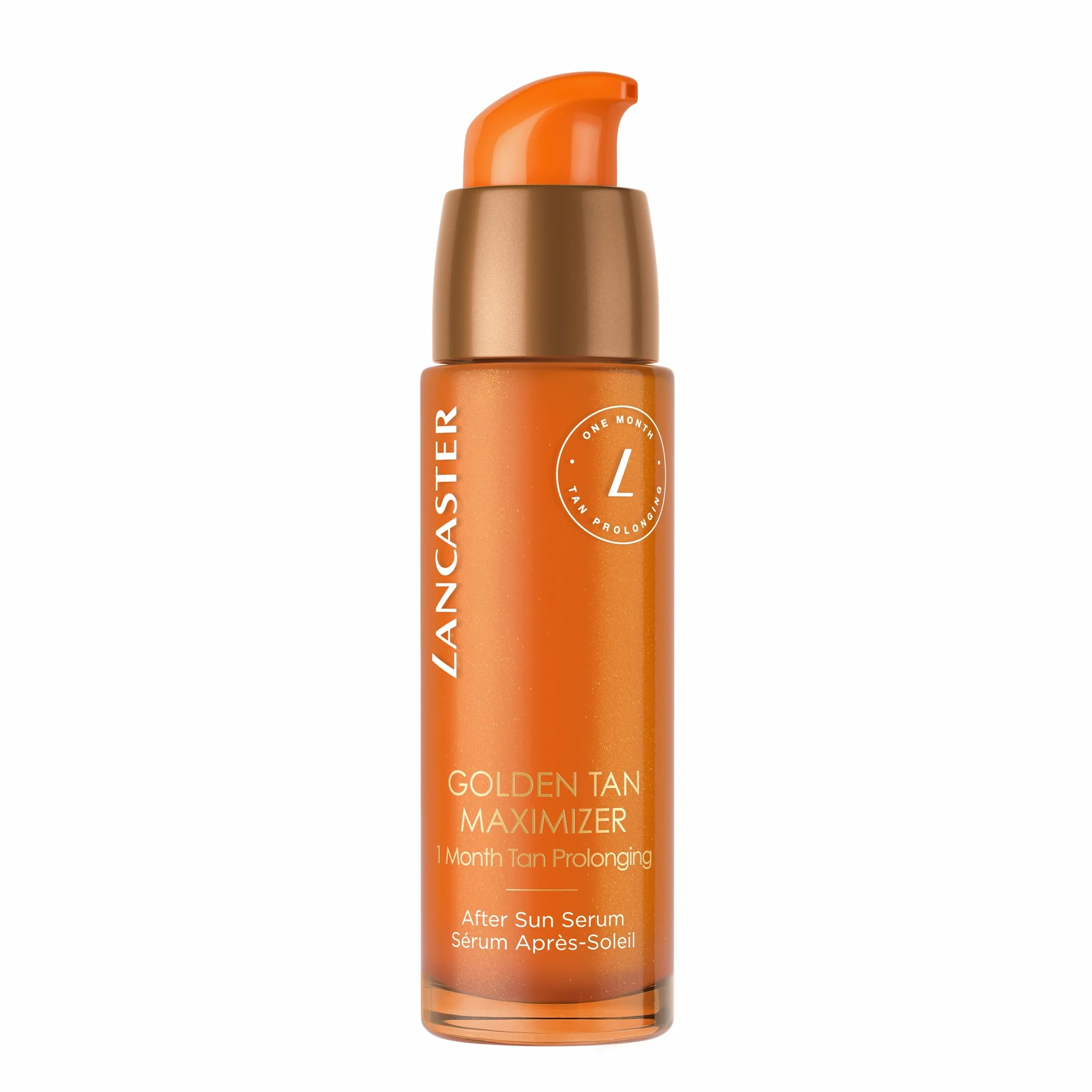 Lancaster Golden Tan Maximizer - After Sun Serum, Siero Dospole, Prolunga l'Abbronzatura fino a 1 Mese, Lenisce e Ripara la Pelle dai Danni Causati dal Fotoinvecchiamento, 30 ml
