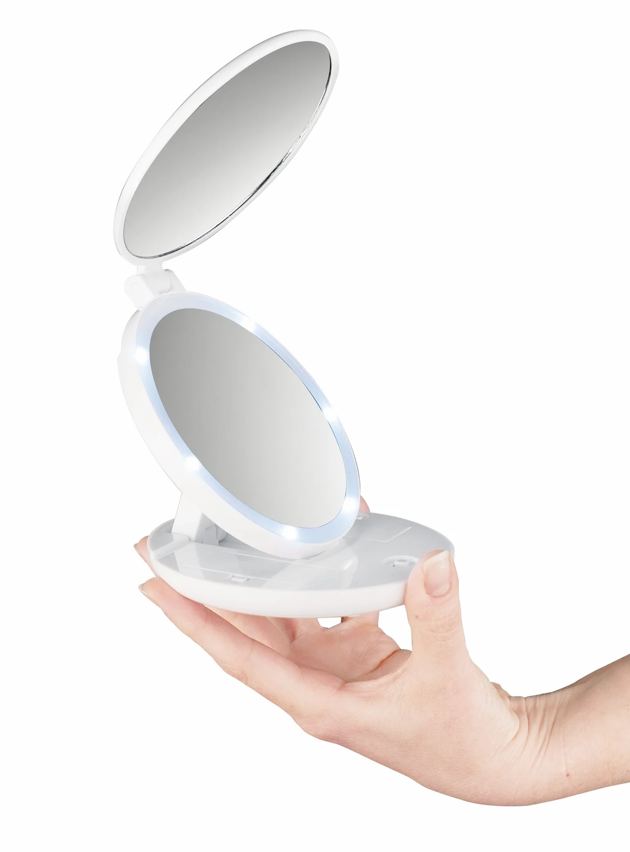 MACOM Specchio Cosmetico da Viaggio Ingrandente 7x 11,5 cm Sensation 218 Pocket Mirror