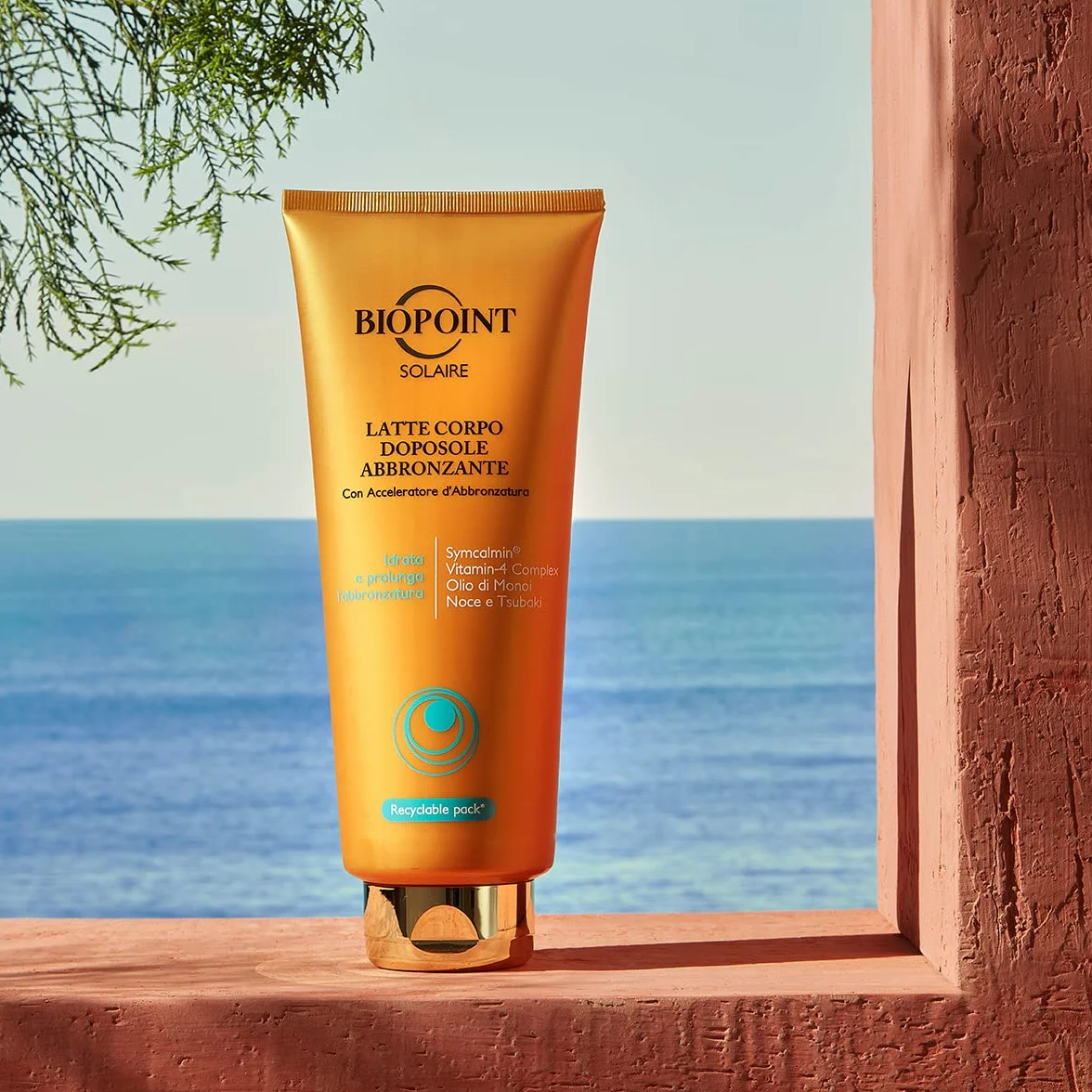 Biopoint Solaire Latte Doposole Corpo Sublimante 400 ml Abbronzatura Lenitiva Idratante