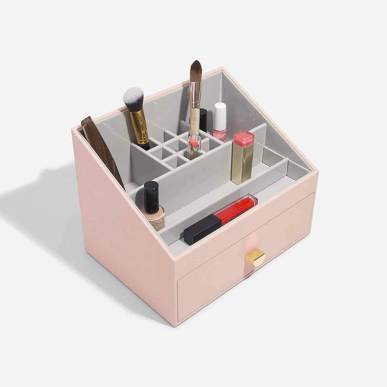 Stackers Blush - Organizer per trucco rosa