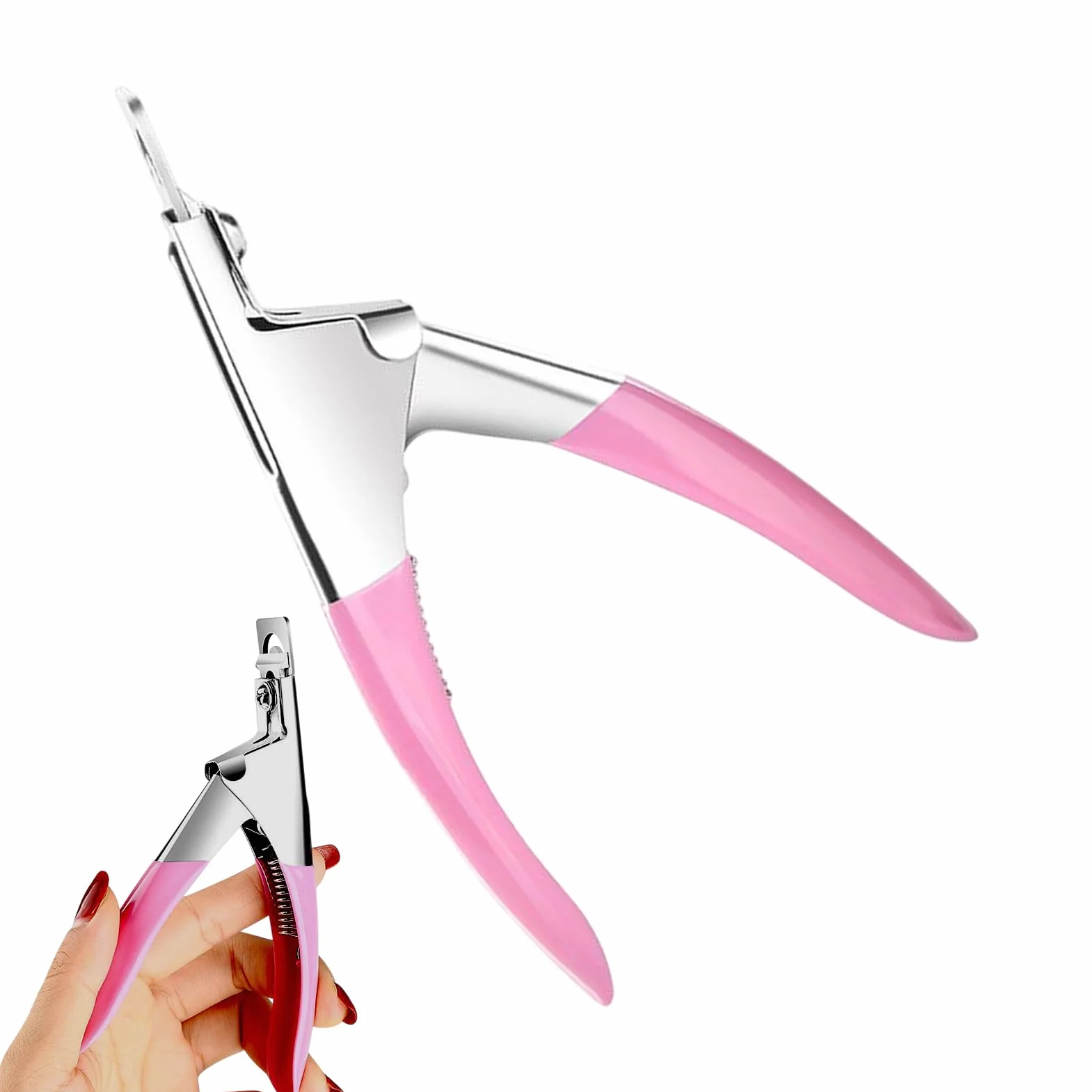 TIPO U Trimmer Cutter Caglio in Acciaio Inox per Unghie Strumento Manicure