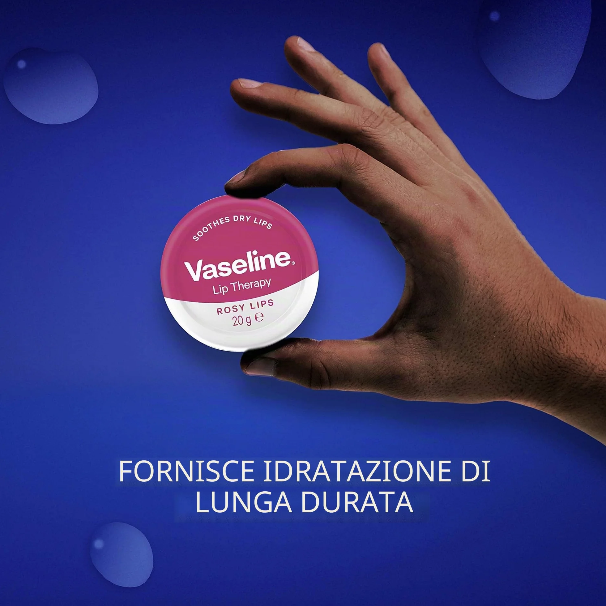 Vaseline Vaselina Terapia Labbro Labbra Rosee, 20g