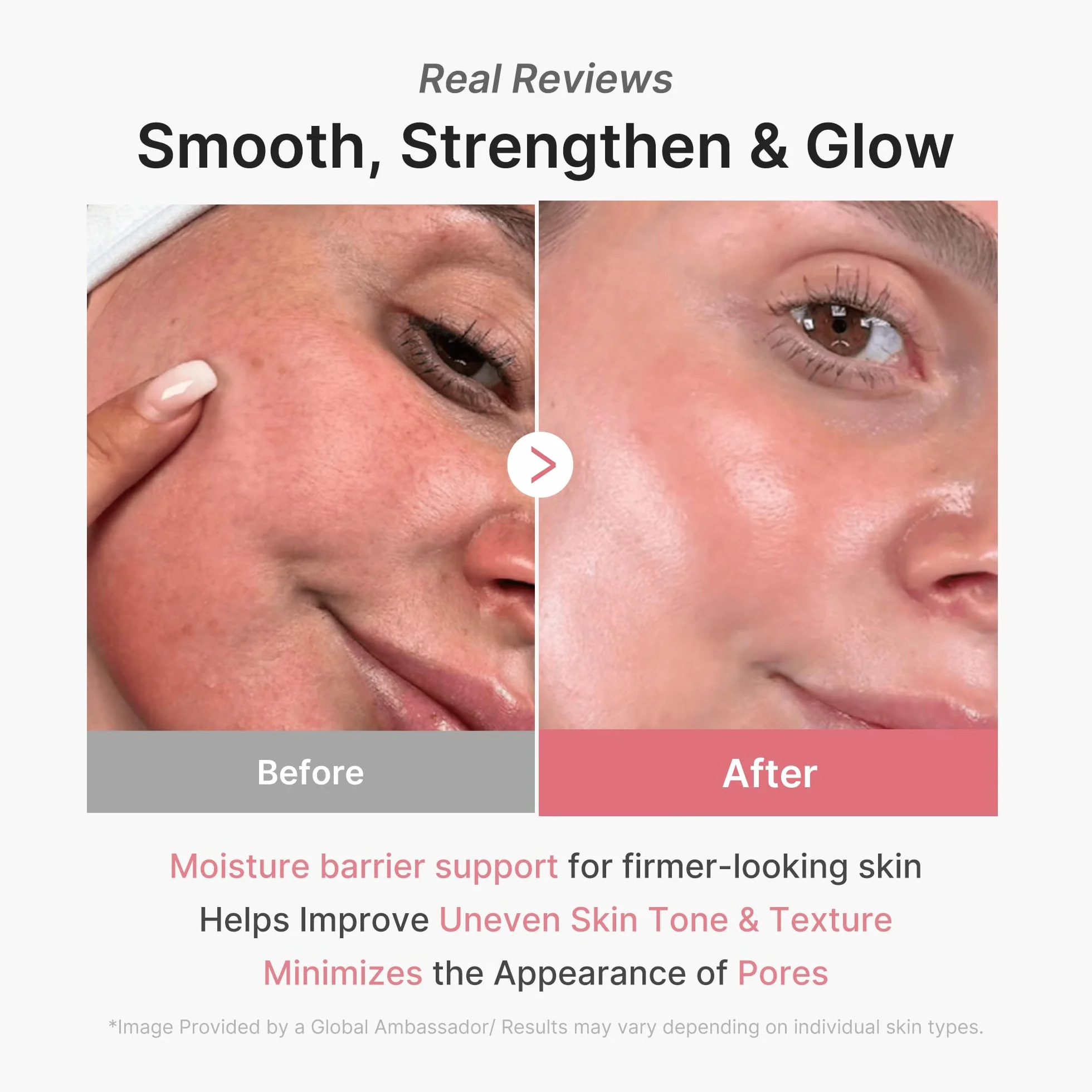 Medicube Salmon DNA PDRN Collagen Gel Mask Night, Luminosa Elastica Idratante Rassodante, 4 Pezzi