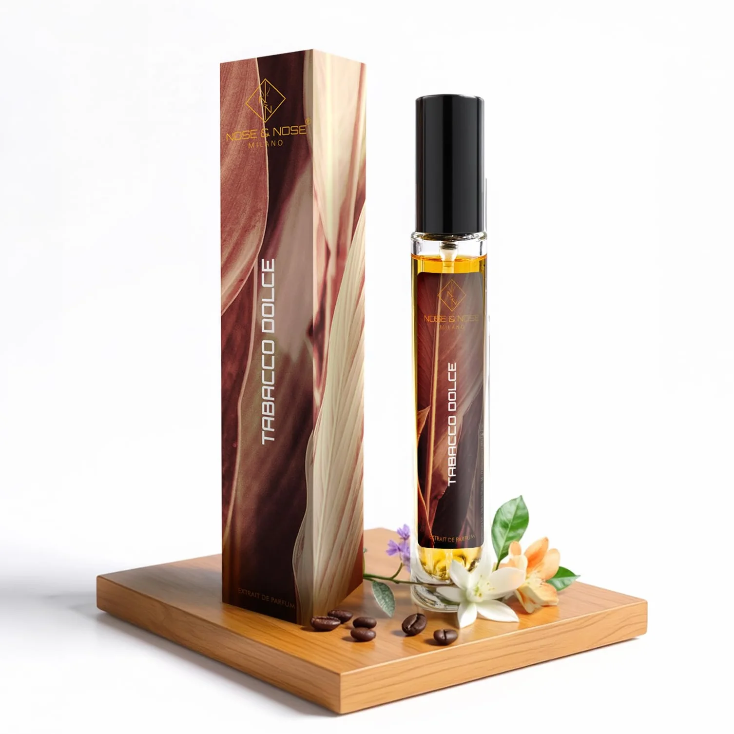 NOSE & NOSE MILANO Tabacco Dolce Profumo Unisex Extrait de Parfum Equivalente e Ispirato Tobacco Vanille - Profumo di Lunga Durata e persistente, Fragranza Intensa con 30% di Essenza Pura 100 ml